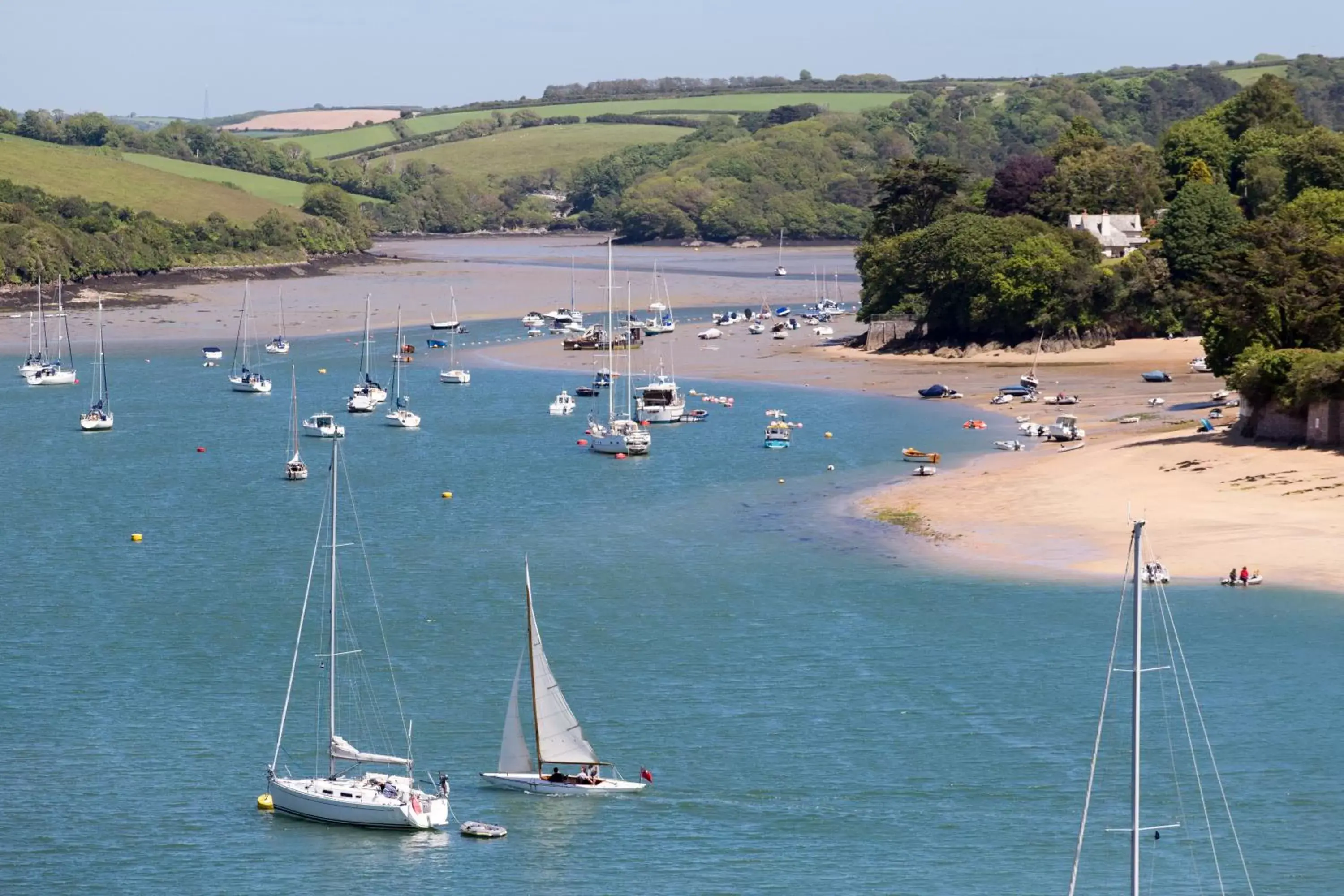 Beach in Harbour Hotel Salcombe