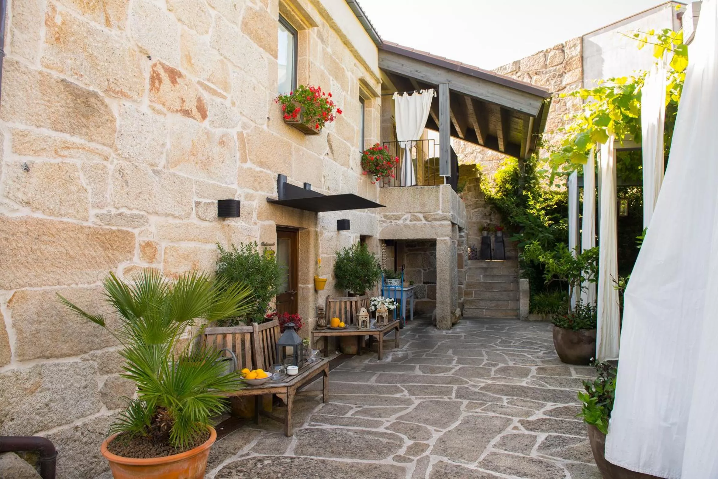 Patio in Quinta de San Amaro Rias Baixas