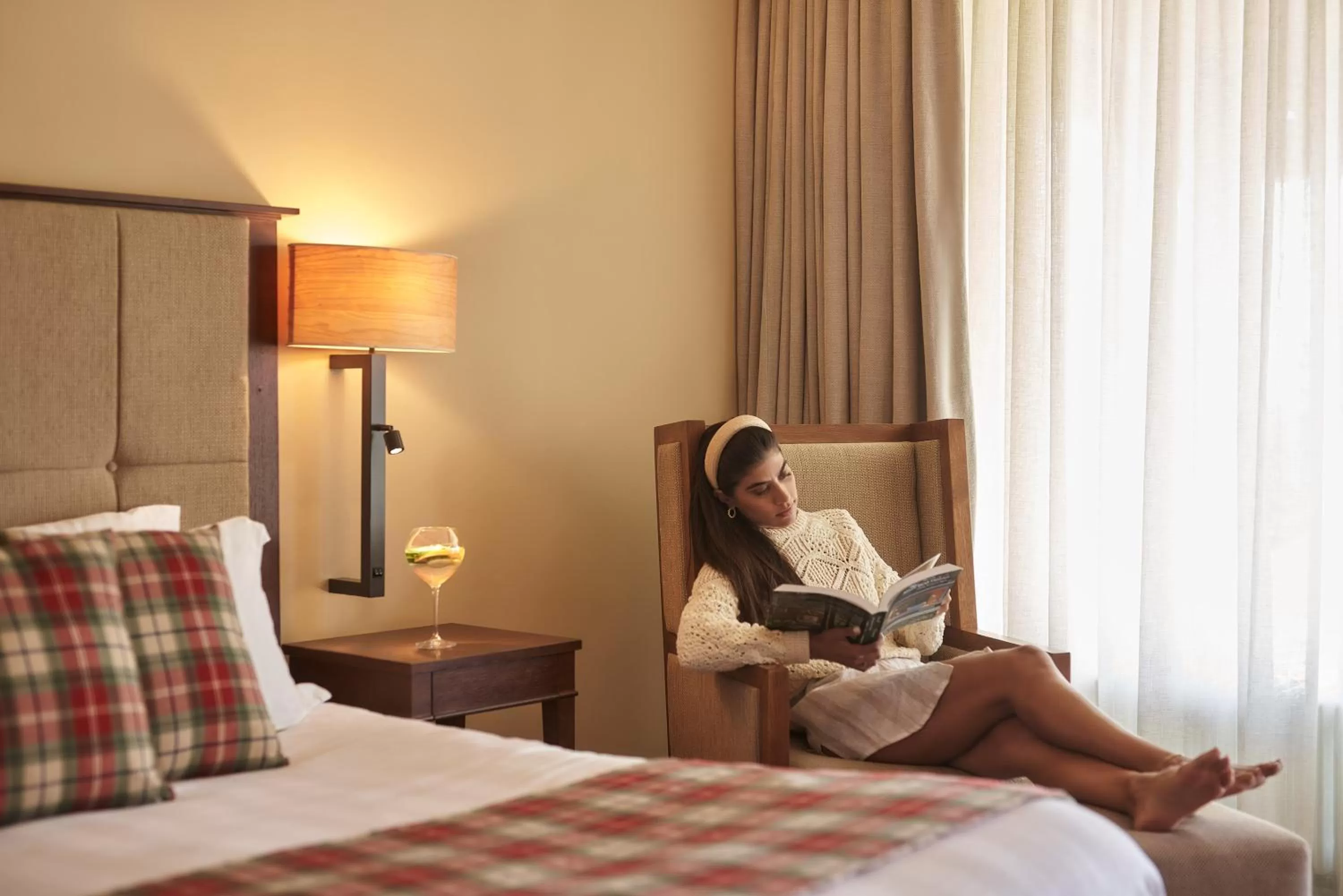 People, Bed in Grand Forest Metsovo - Leading Hotels of the World