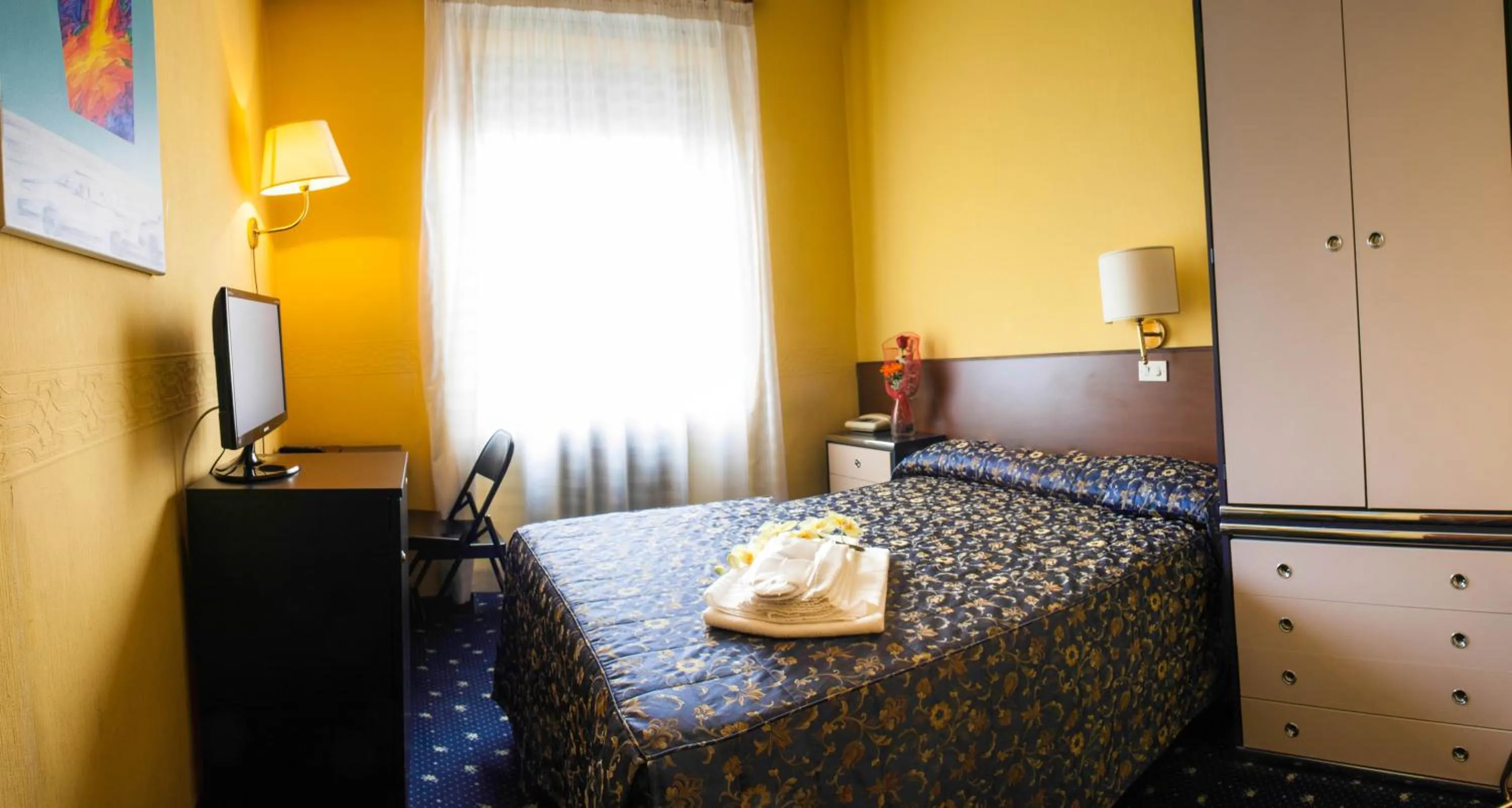 Bed in Hotel Parco Fiera