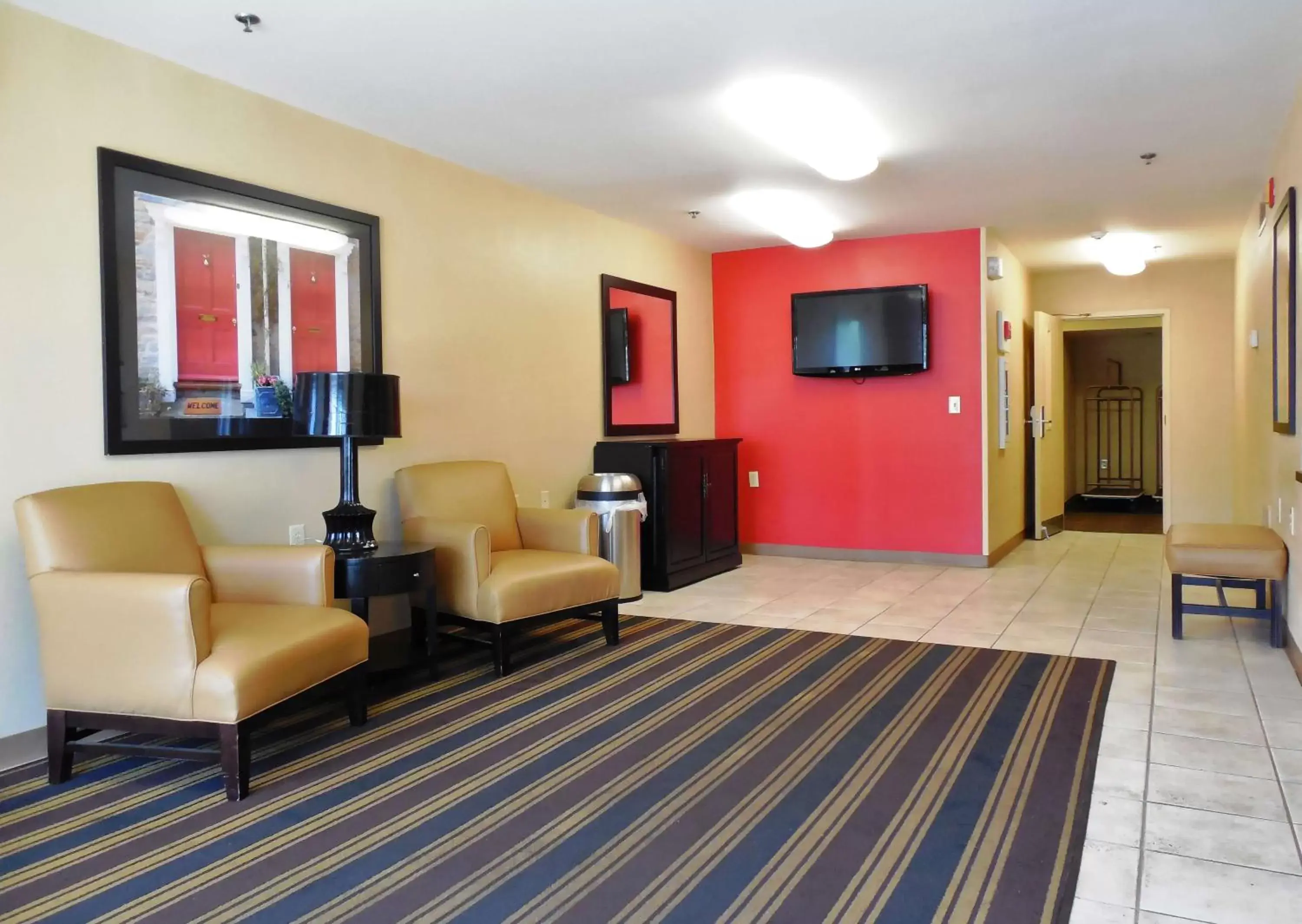 Lobby or reception, Seating Area in Extended Stay America Suites - Houston - Med. Ctr. - NRG Park - Kirby