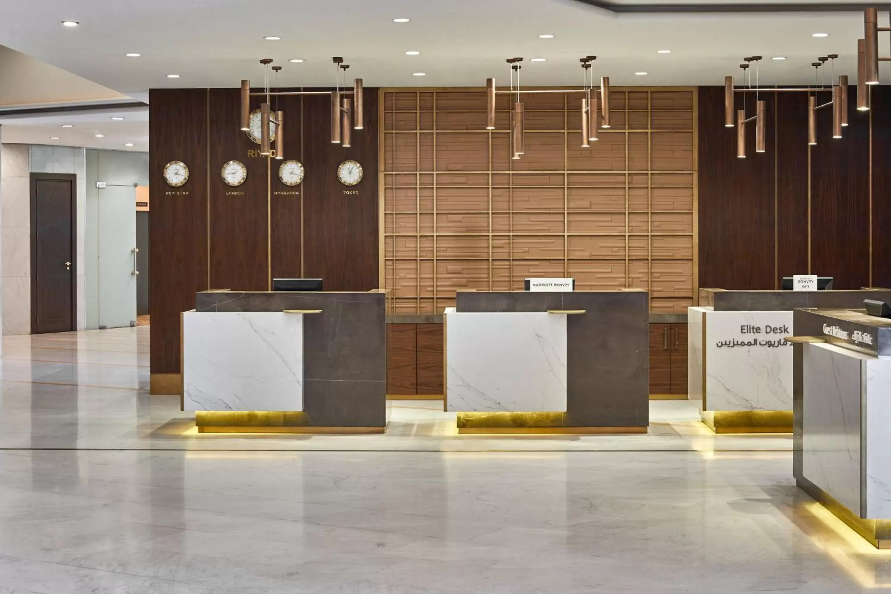 Lobby or reception, Lobby/Reception in Riyadh Airport Marriott Hotel