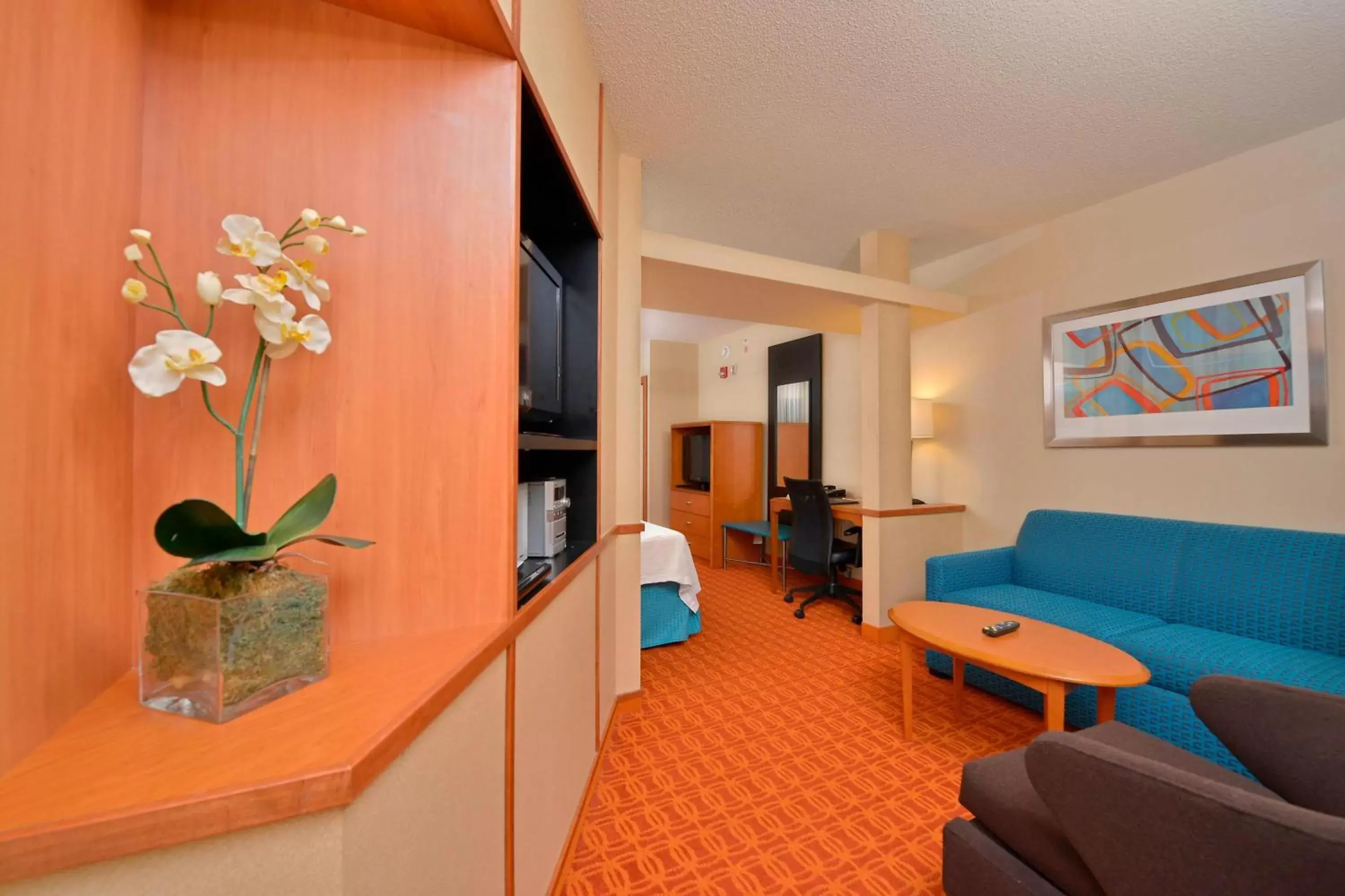 Living room in Fairfield Inn and Suites by Marriott Williamsport