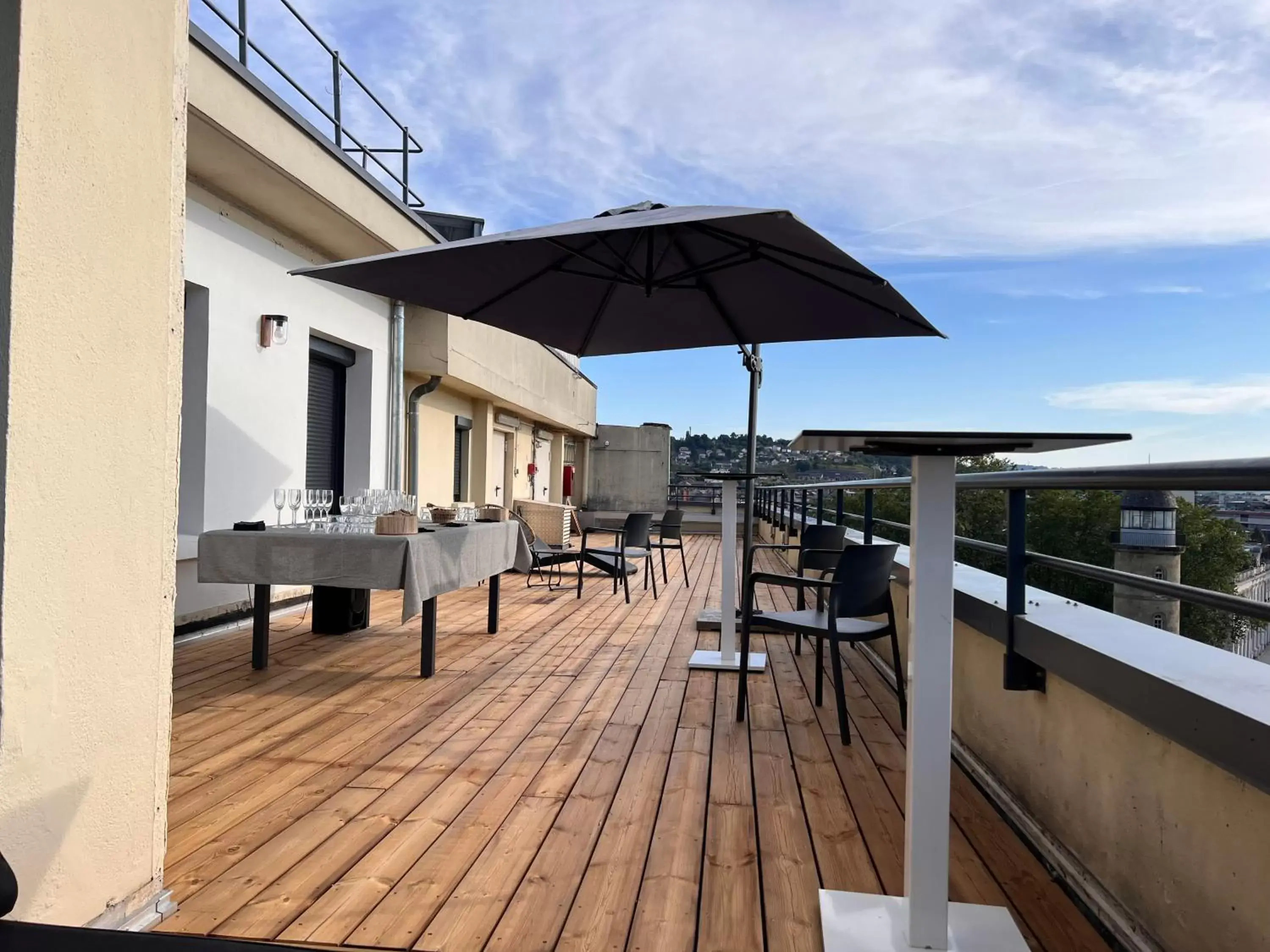 Balcony/Terrace in Hotel Le Quercy - Sure Hotel Collection by Best Western