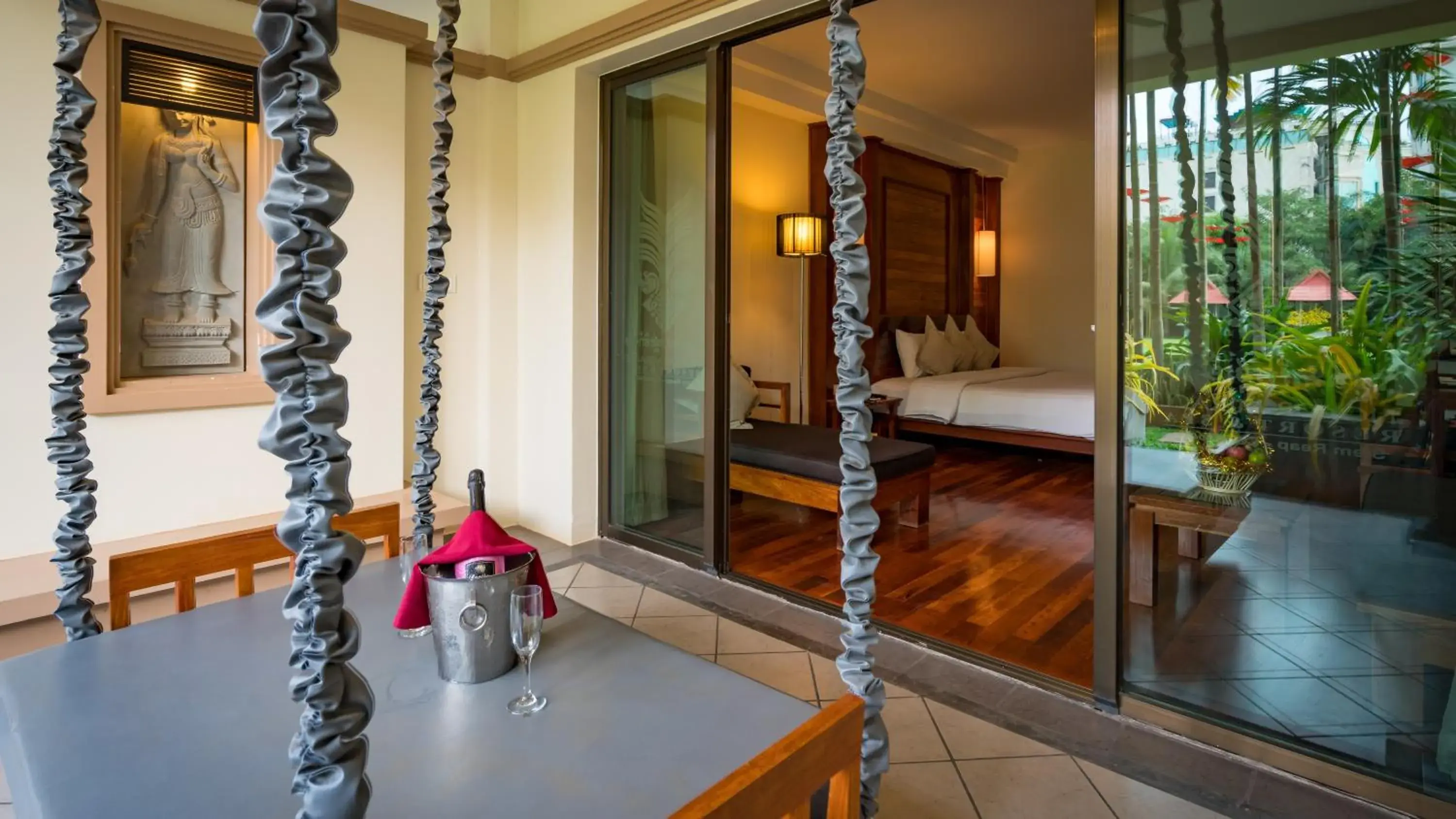 Balcony/Terrace in Angkor Miracle Resort & Spa