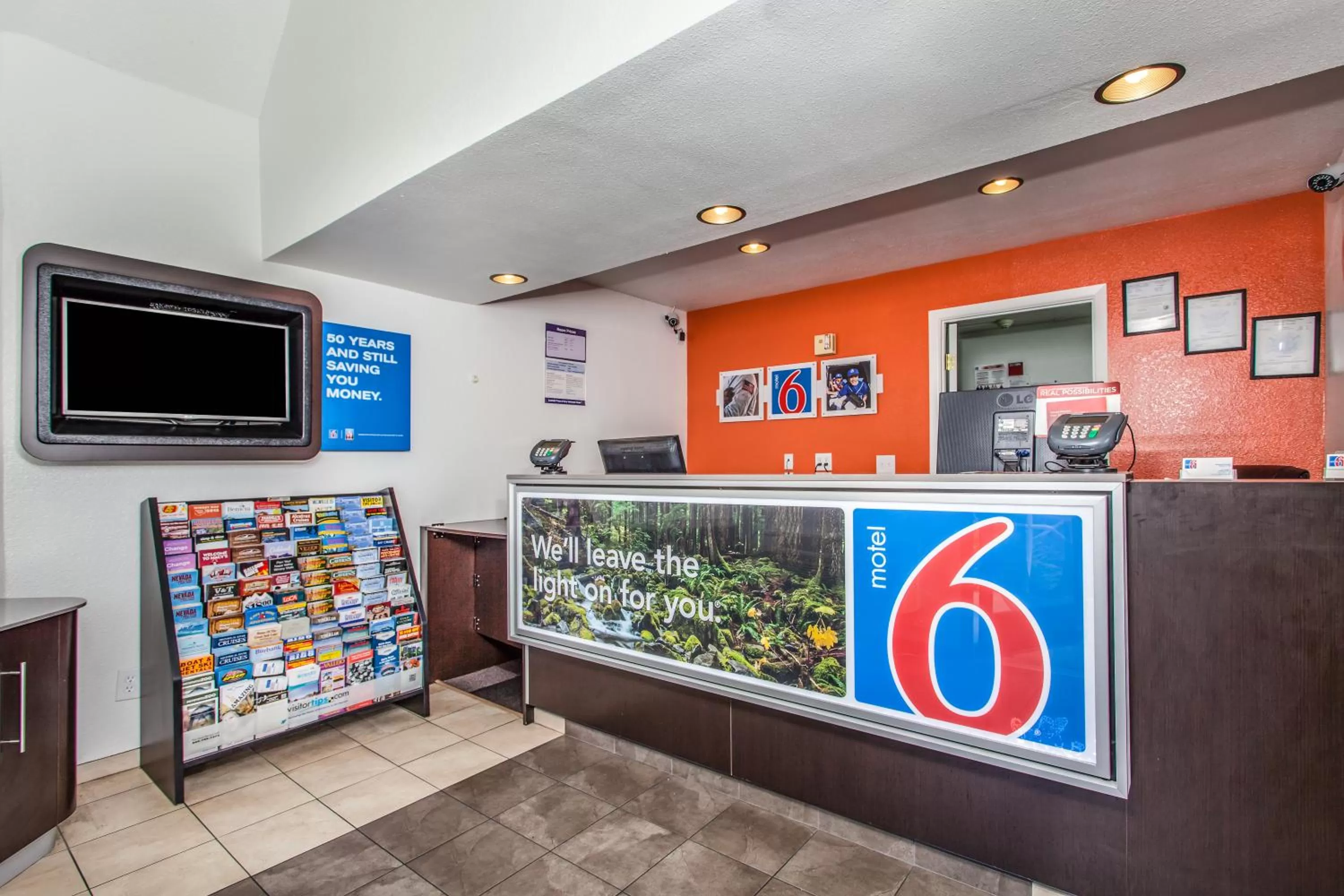 Lobby or reception in Motel 6-Fairfield, CA - North