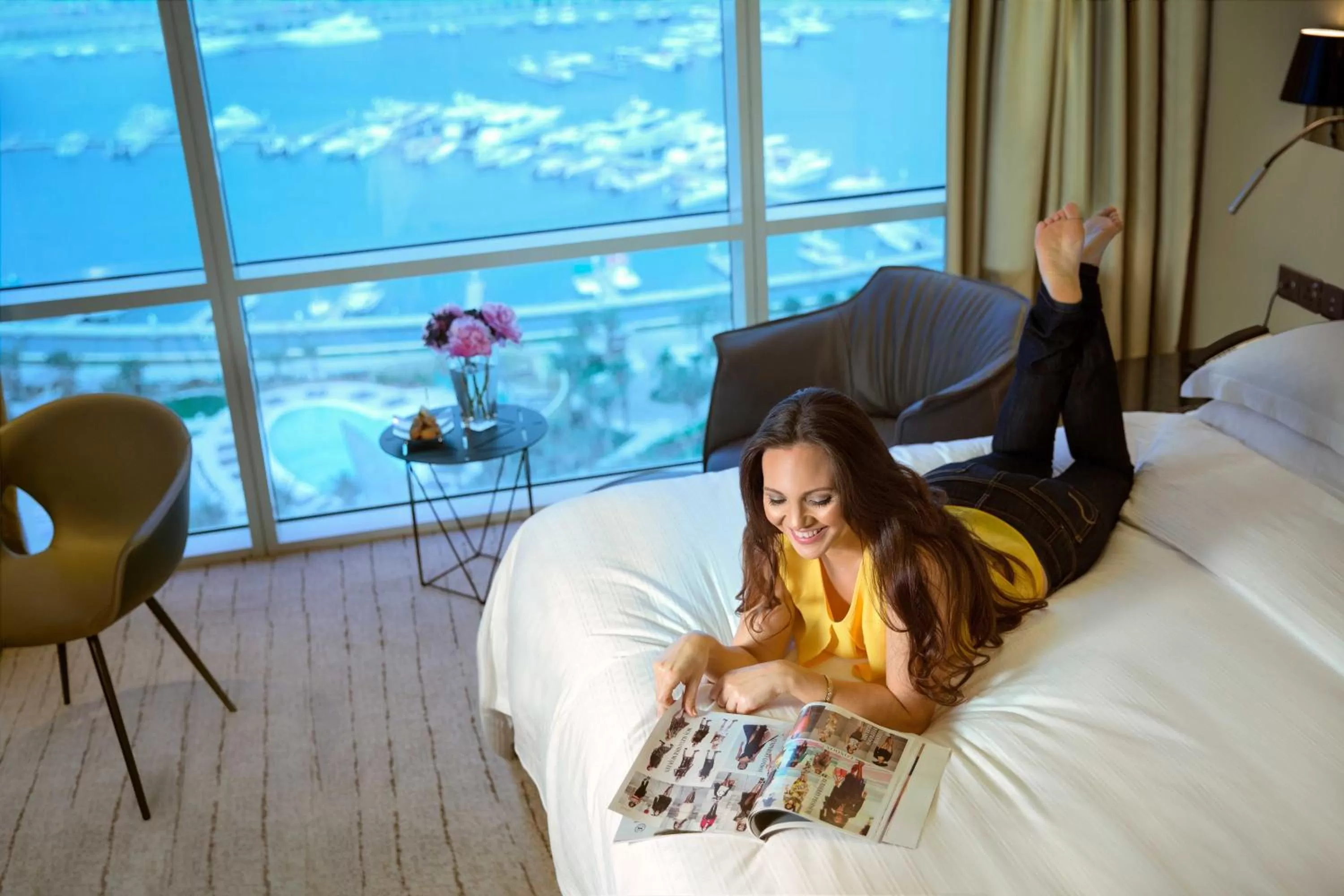 Bed in The Art Hotel & Resort