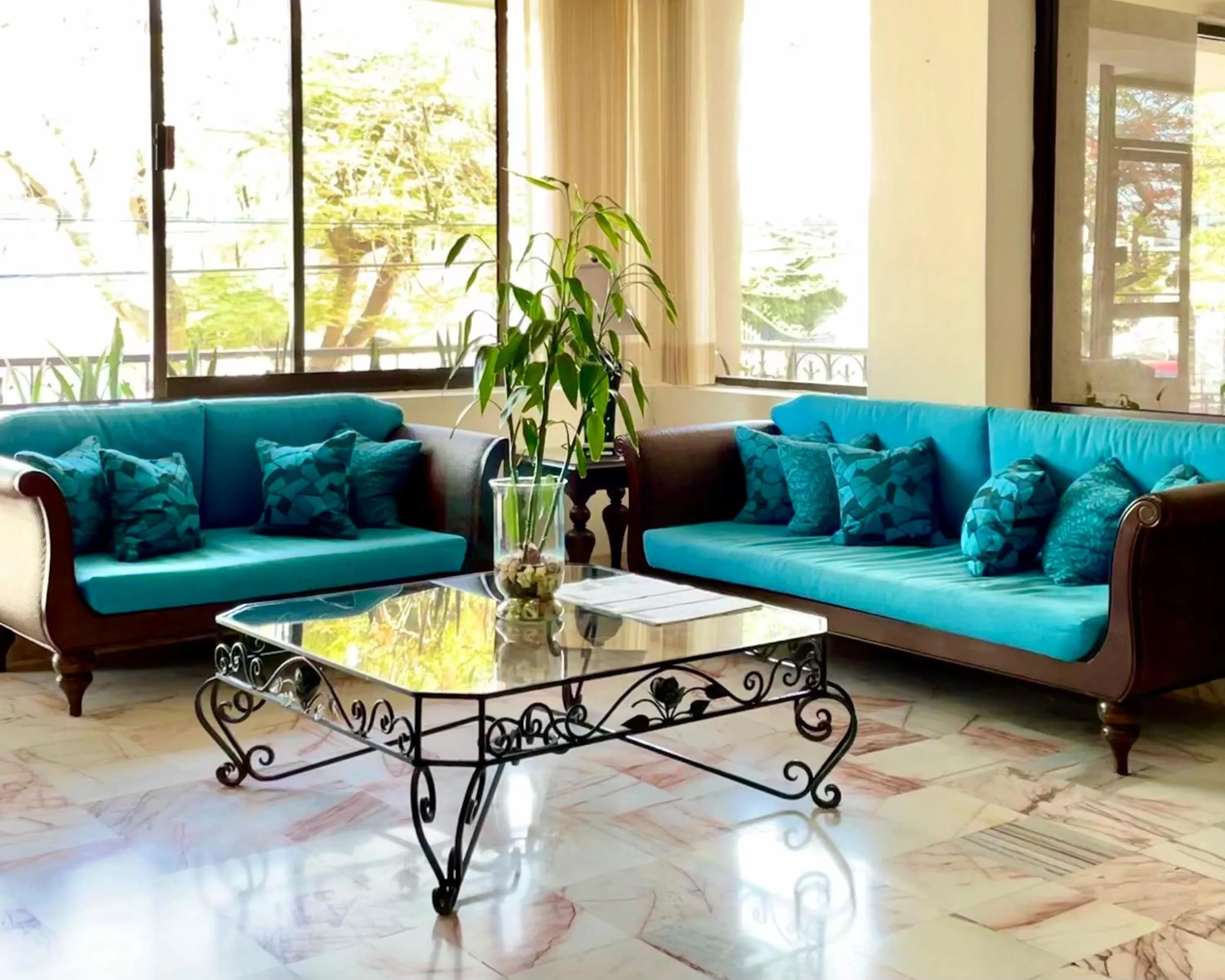 Lobby or reception in Hotel del Paseo Campeche