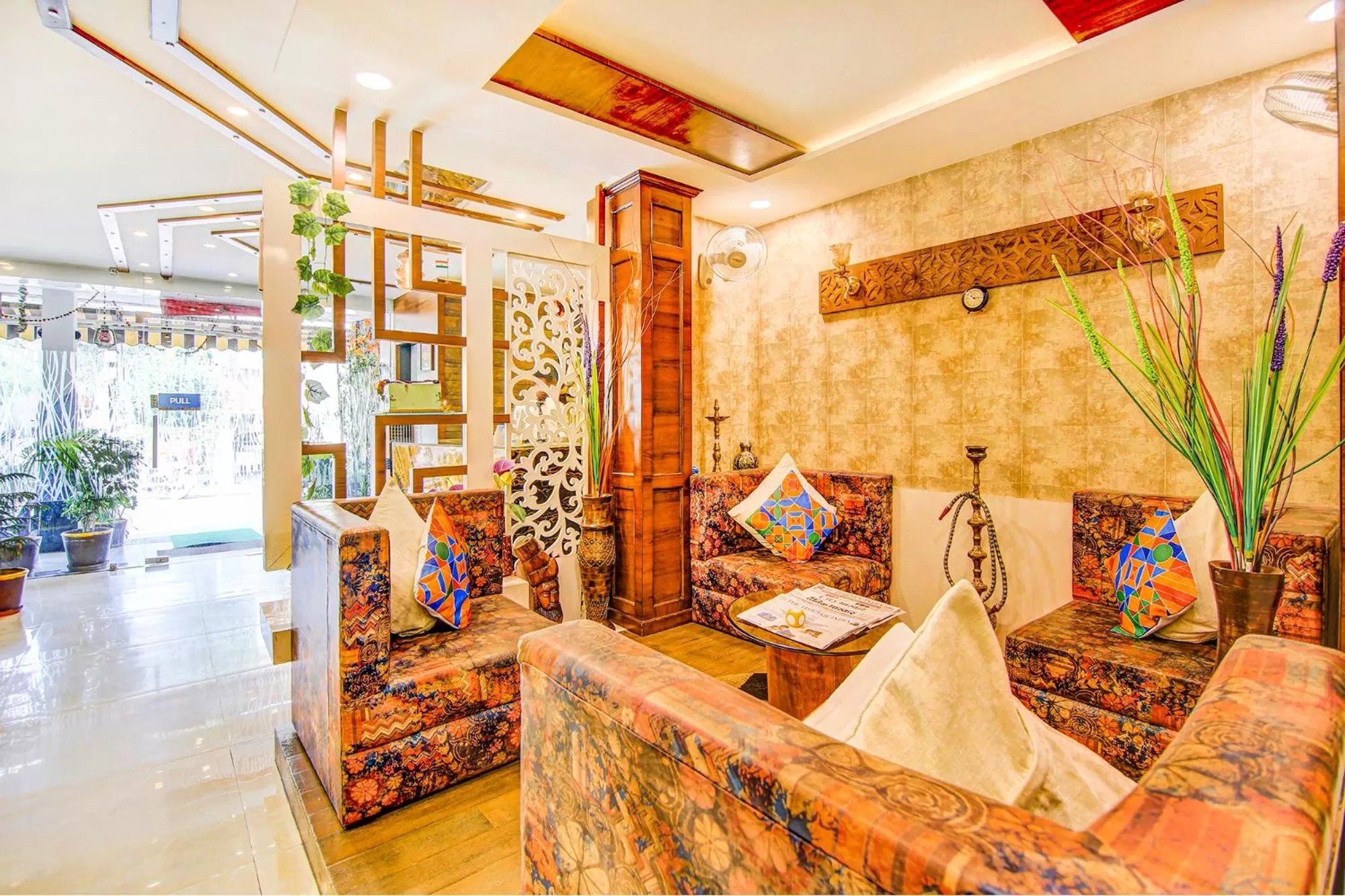 Lobby or reception in FabHotel The Khushi Regent