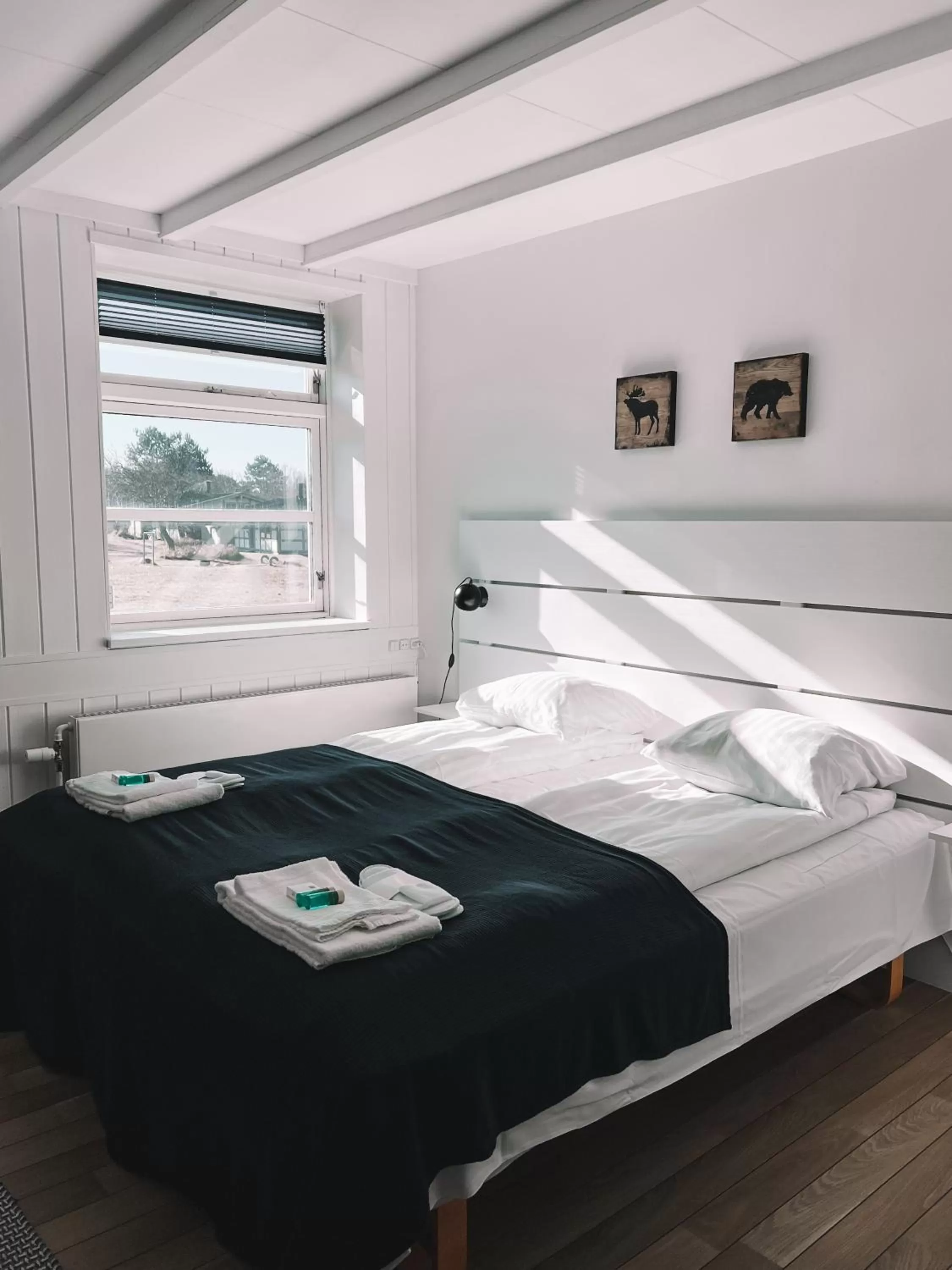 Bedroom, Bed in Kysthusene Gilleleje