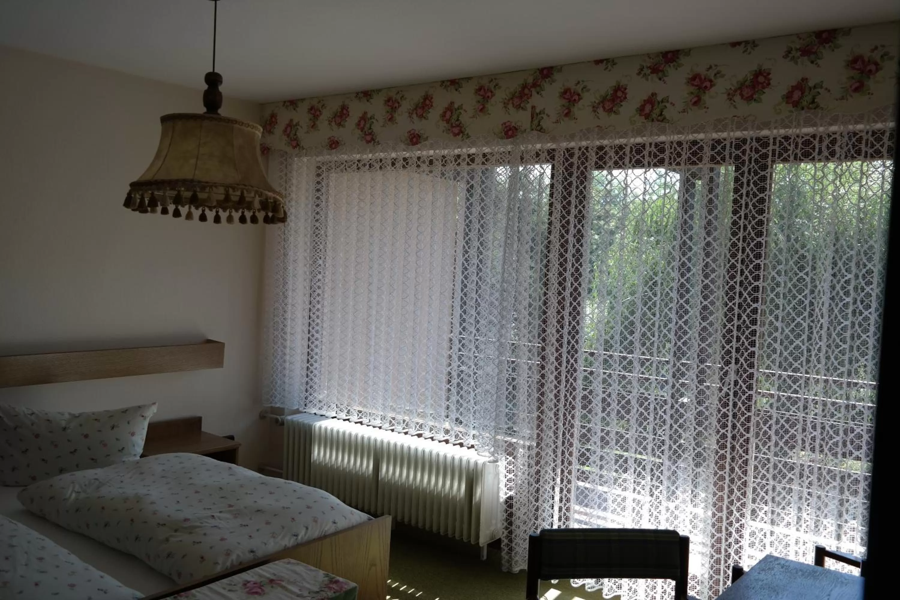 Bed in Herzog's Ulsterbrücke Garni Hotel