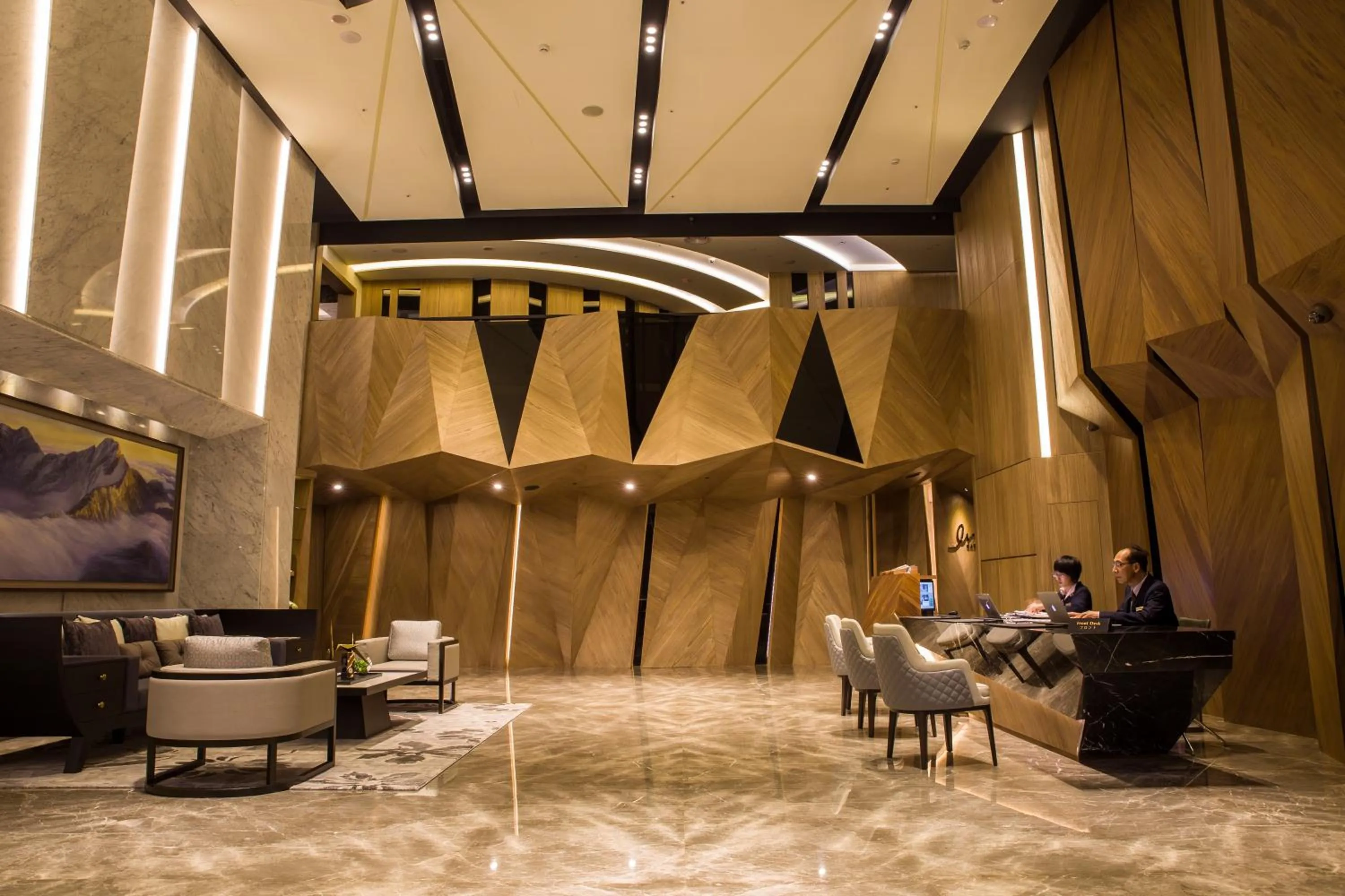 Lobby or reception in Hotel In