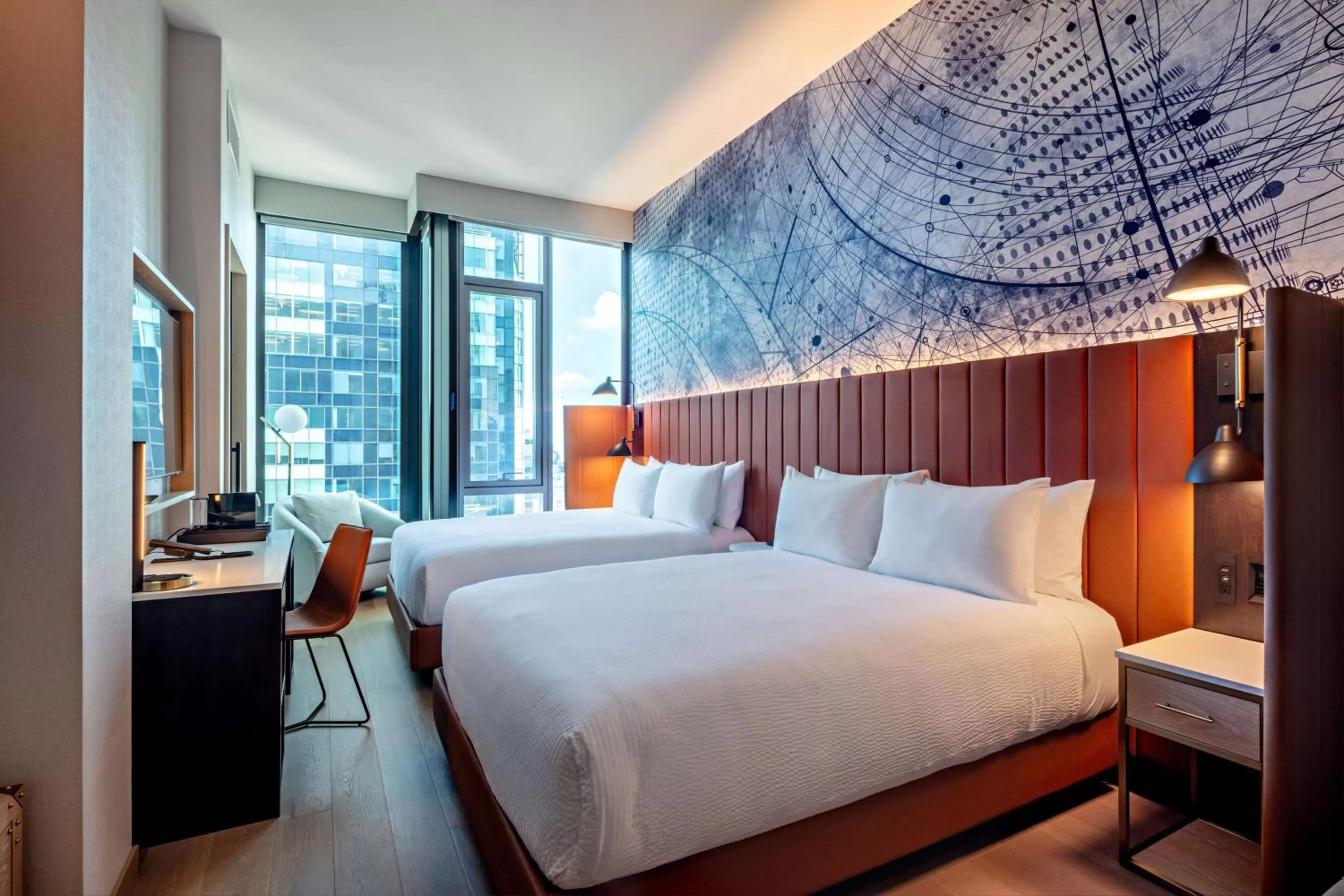 Bed in Tempo By Hilton New York Times Square