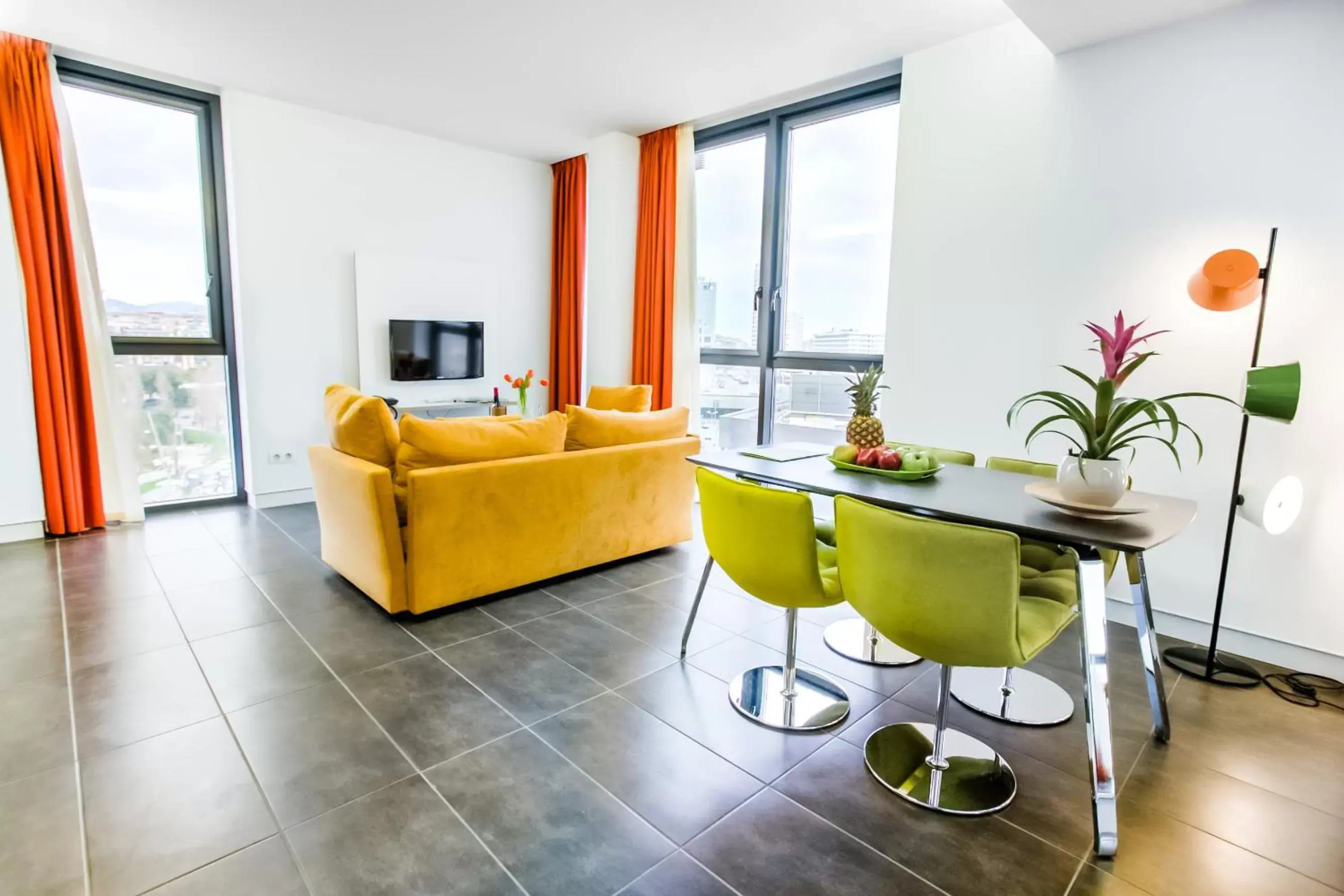 Living room in Cosmo Apartments Sants