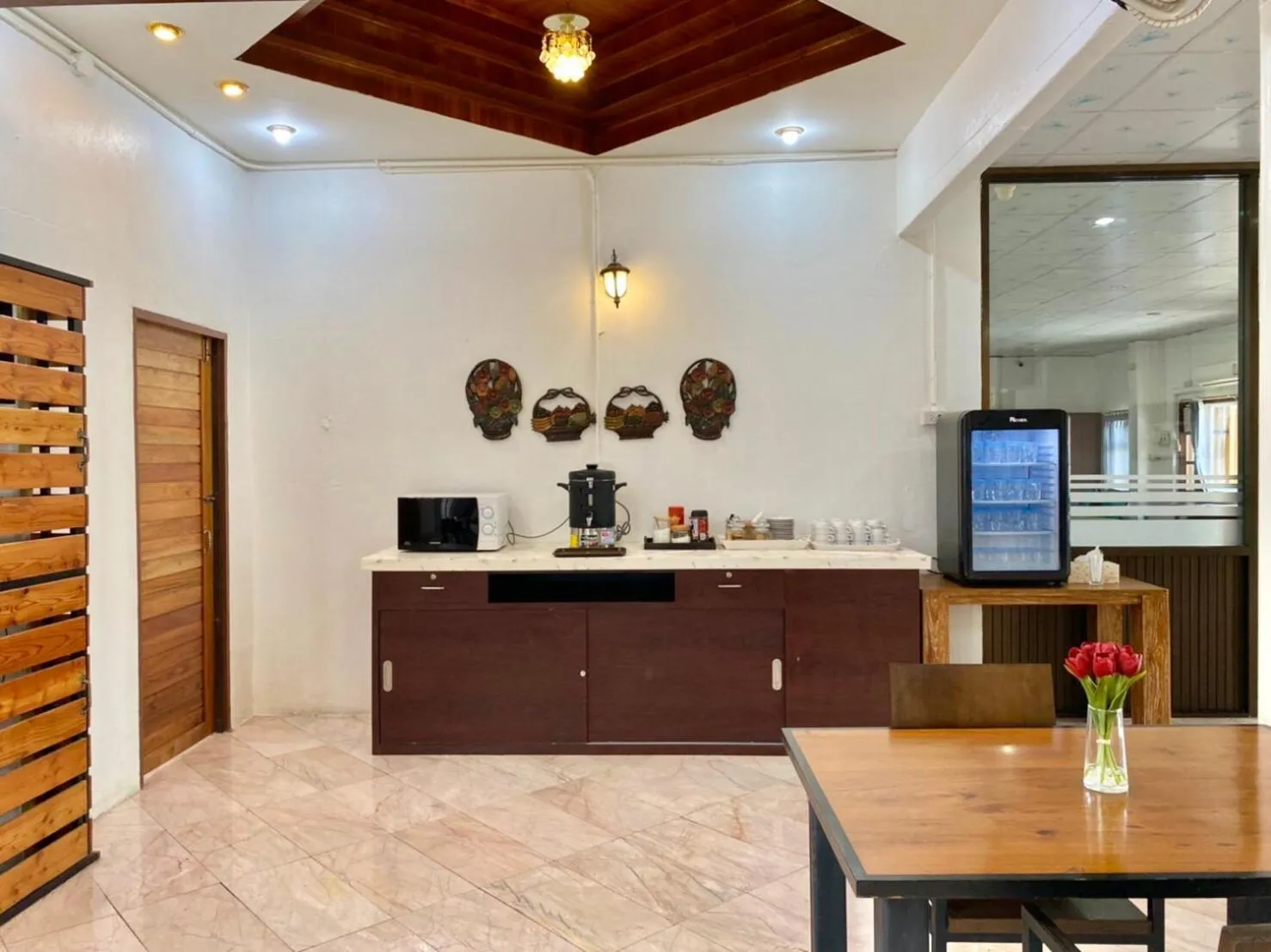 Lobby or reception in Diamond de pai