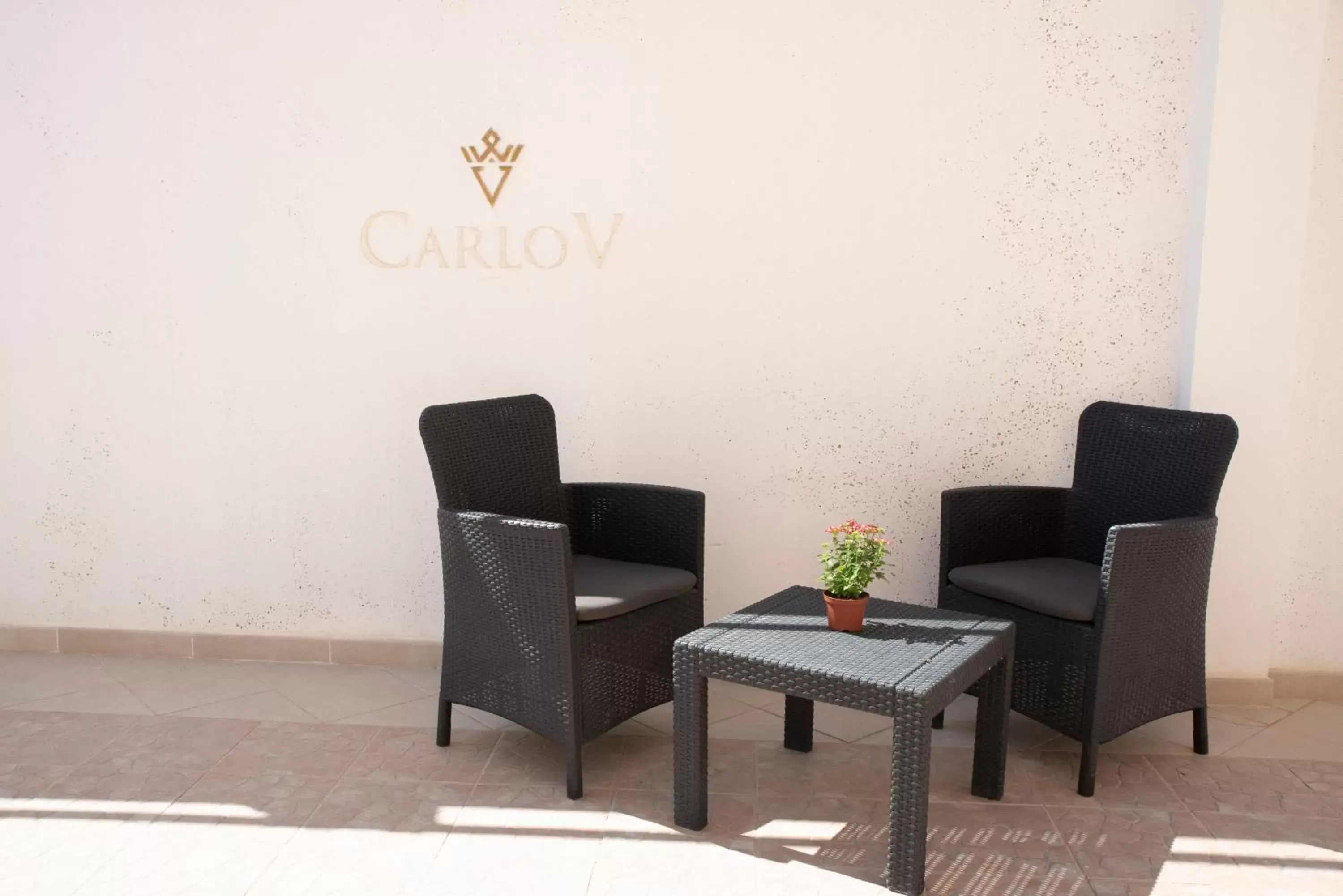 Seating Area in Carlo V - Holiday Rooms