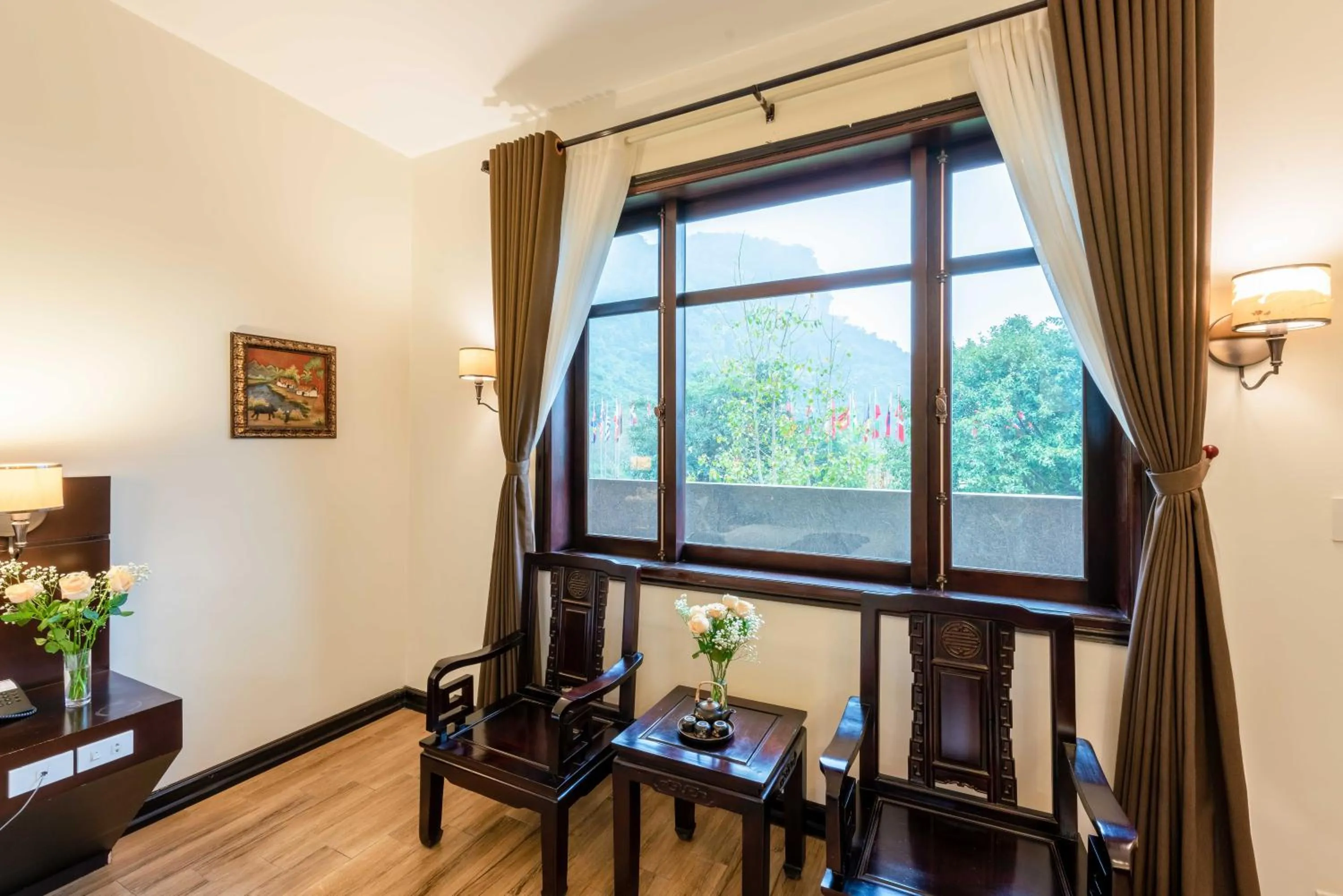 Seating area in Khách xá Bái Đính