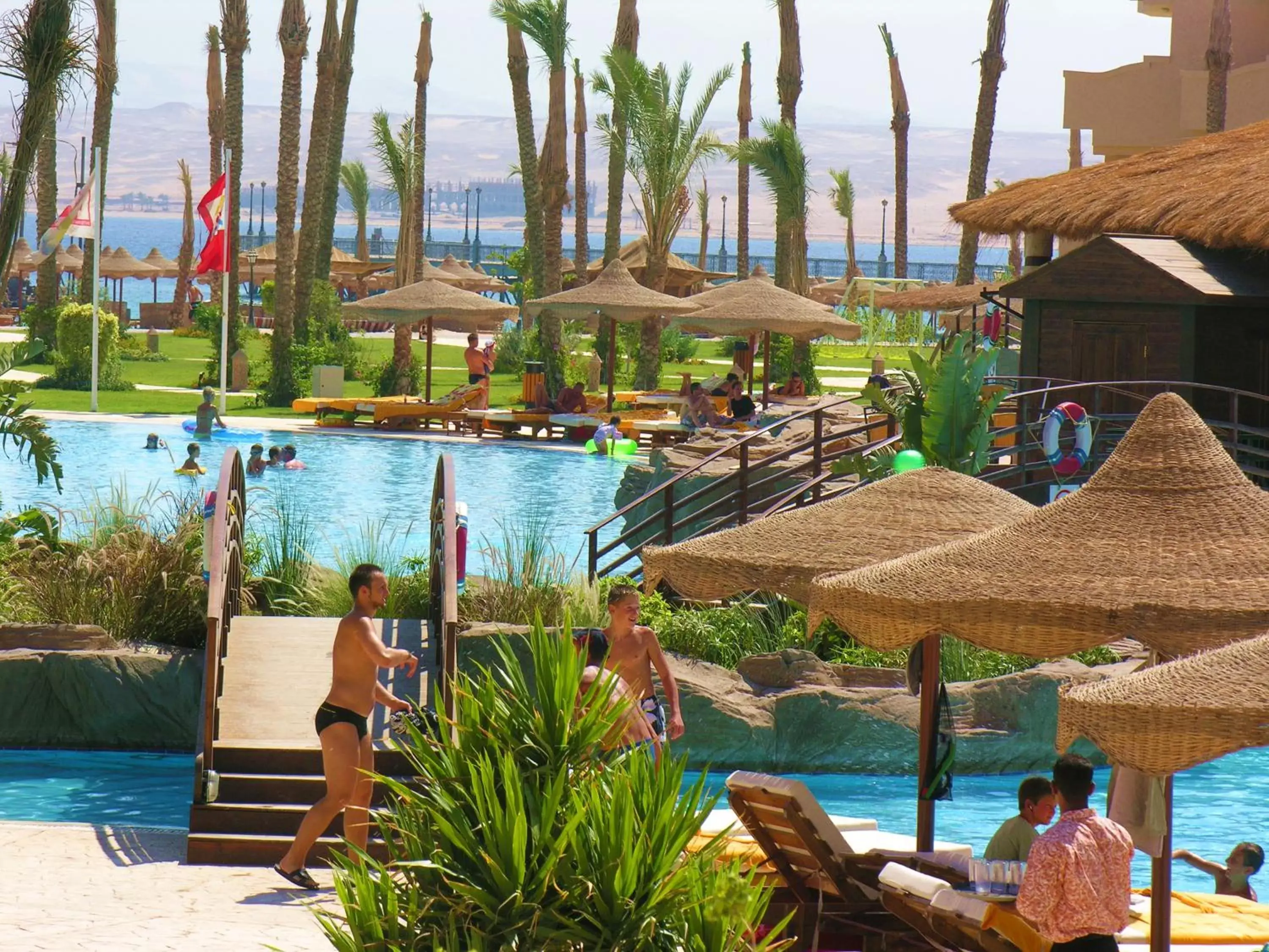 Pool view, Swimming Pool in Pyramisa Beach Resort Sahl Hasheesh