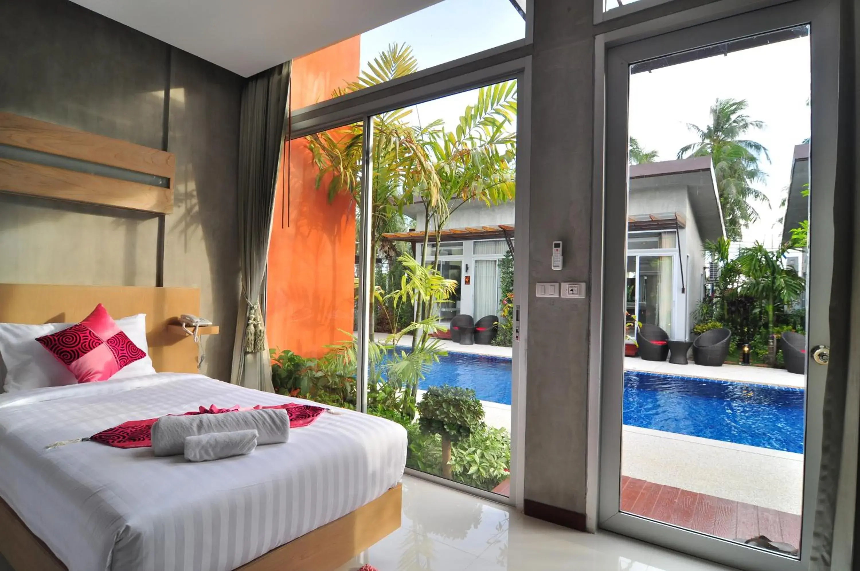 View (from property/room), Bed in Phu NaNa Boutique Hotel - SHA Plus View (from property/room), Bed in Phu NaNa Boutique Hotel - SHA Plus