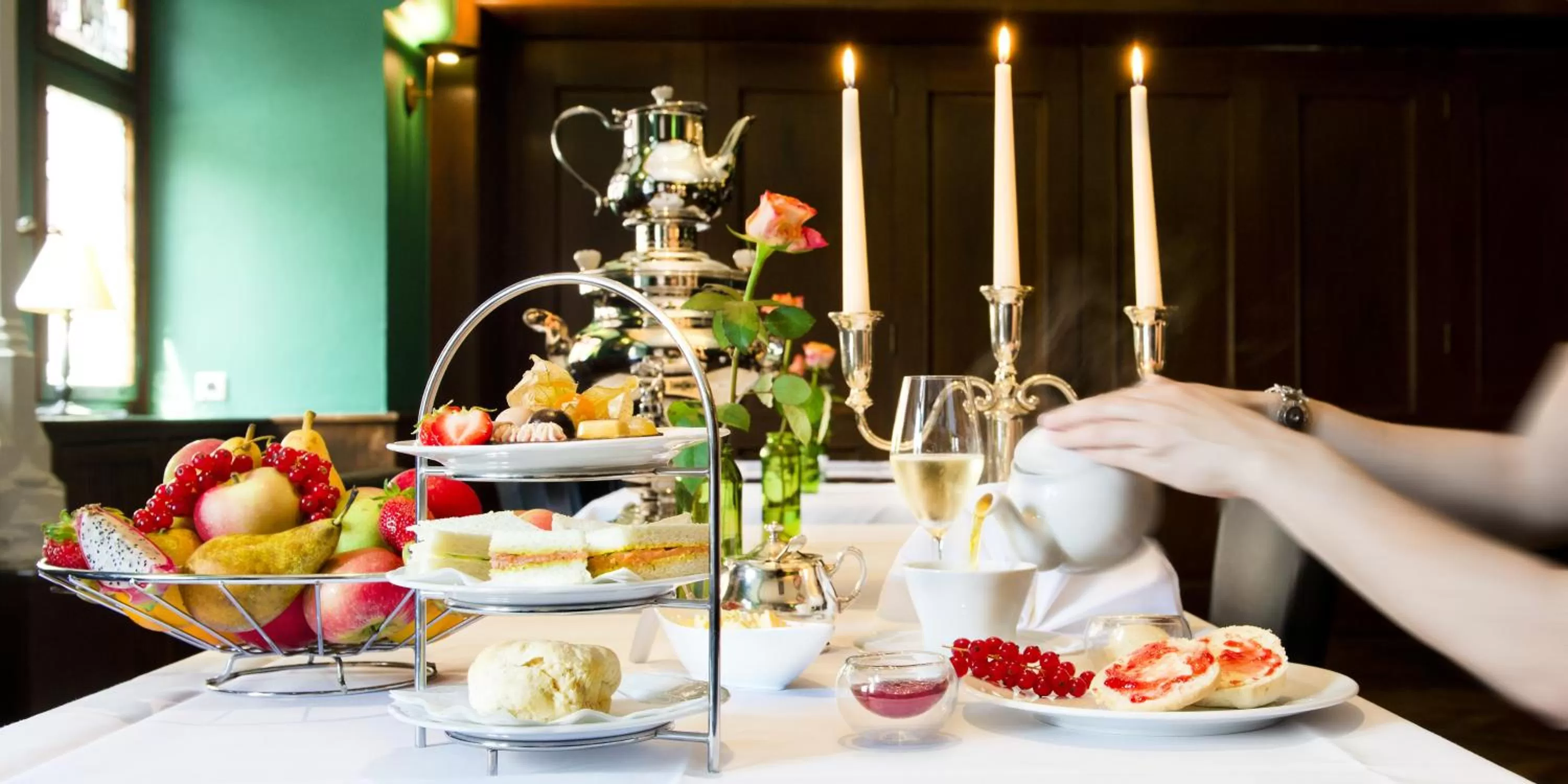 Restaurant/places to eat in Romantik Hotel Barbarossa