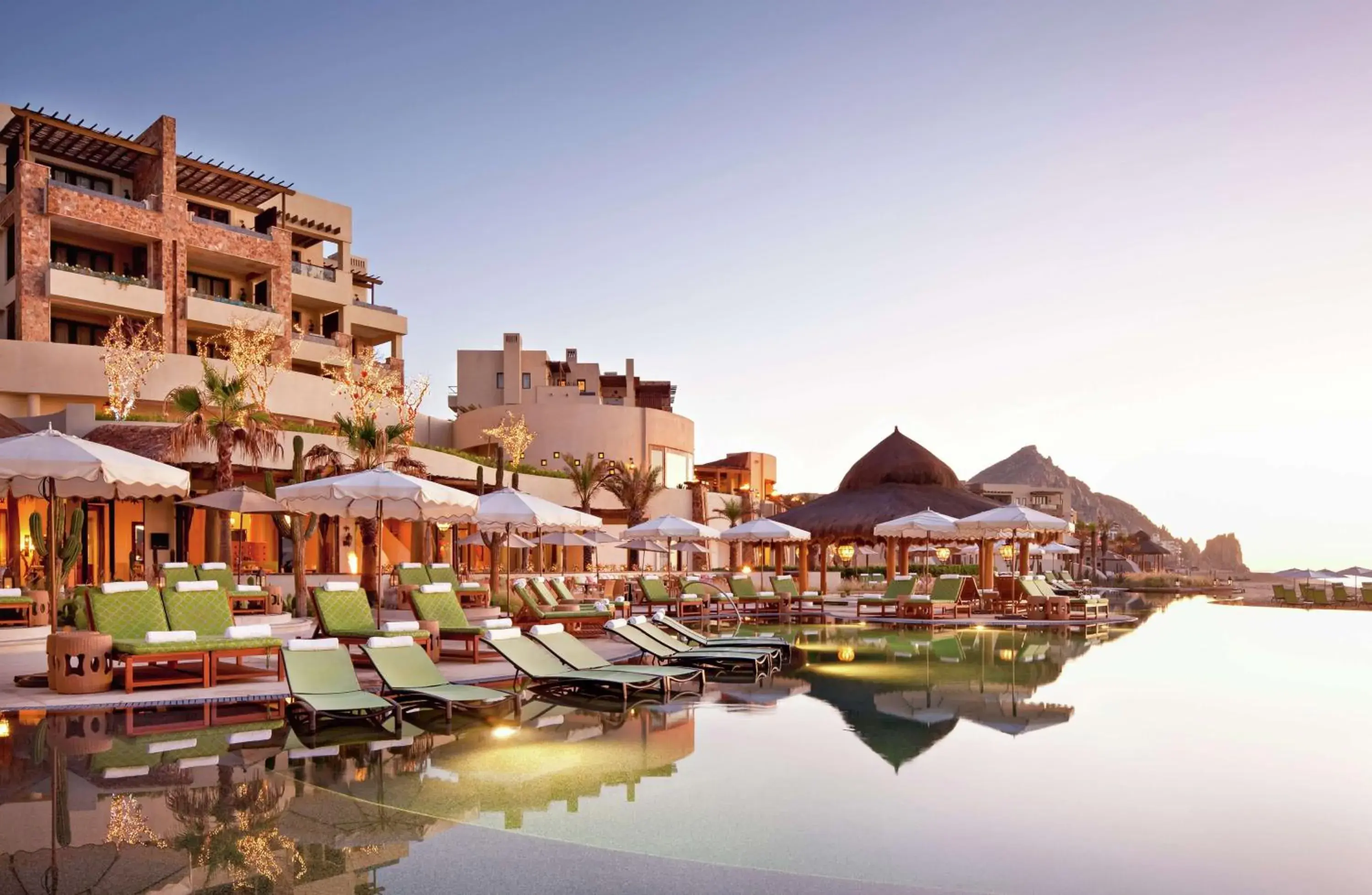 Pool view in Waldorf Astoria Los Cabos Pedregal