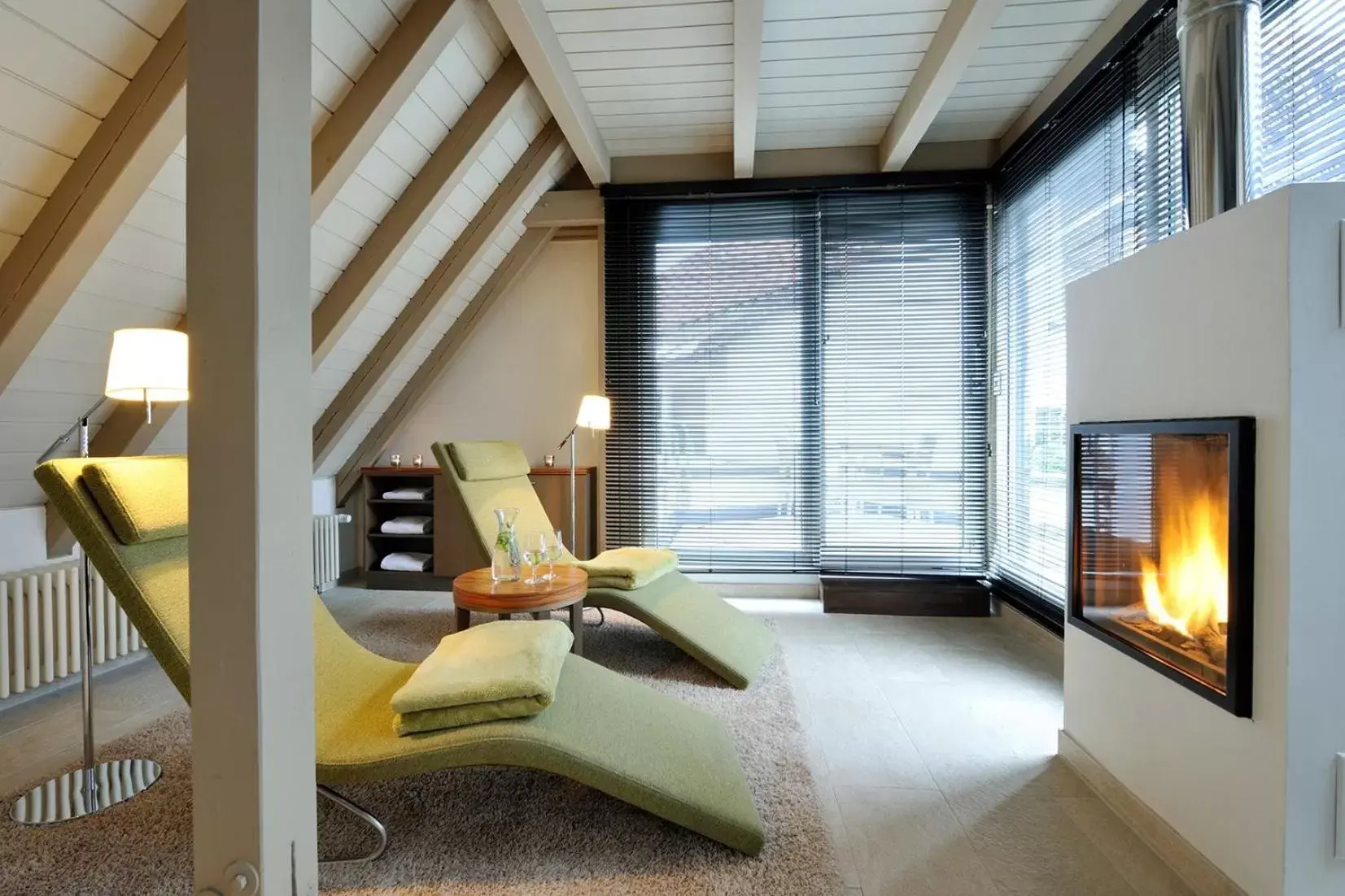 Seating area, Bed in Hotel Ritter Durbach