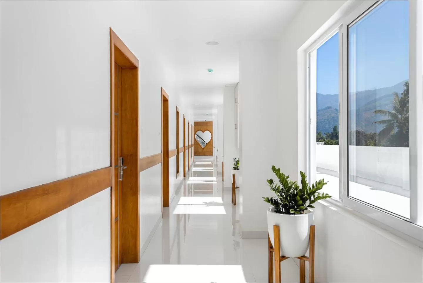 Mountain view in HOTEL WHITE HOUSE, Munnar