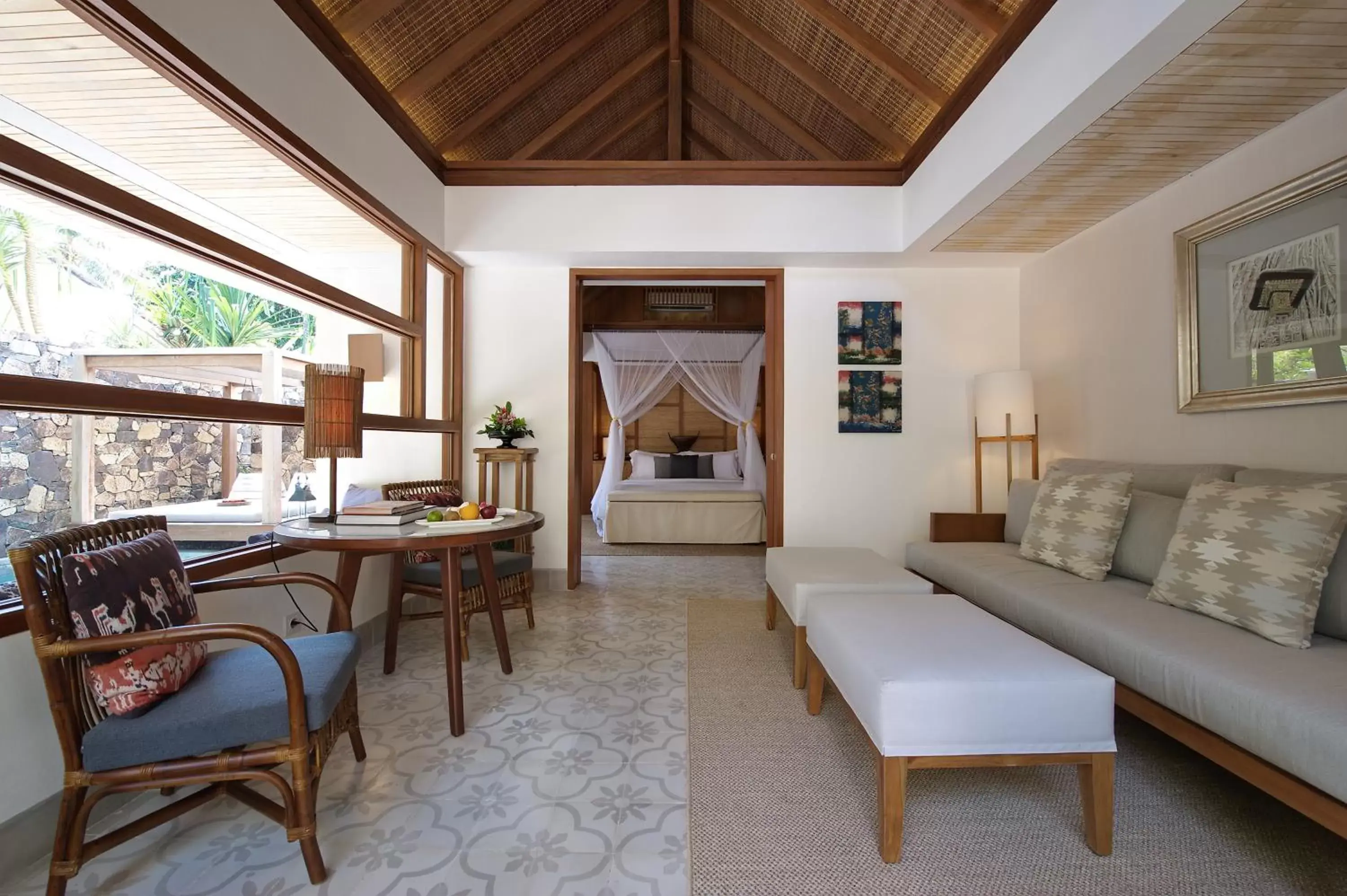 Living room, Lounge/Bar in Jeeva Santai Villas