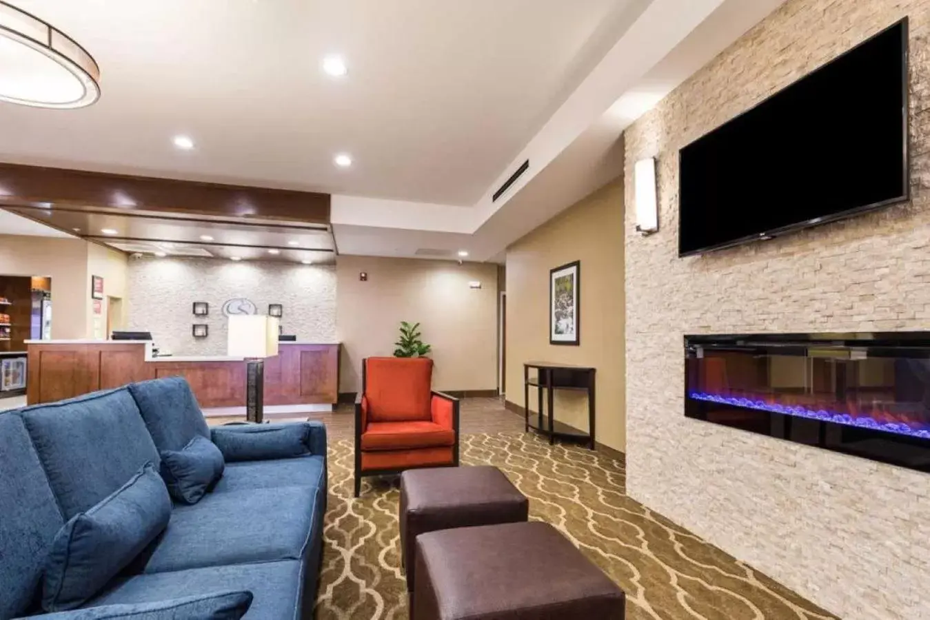 Lobby or reception, Seating Area in Comfort Suites Greenville South
