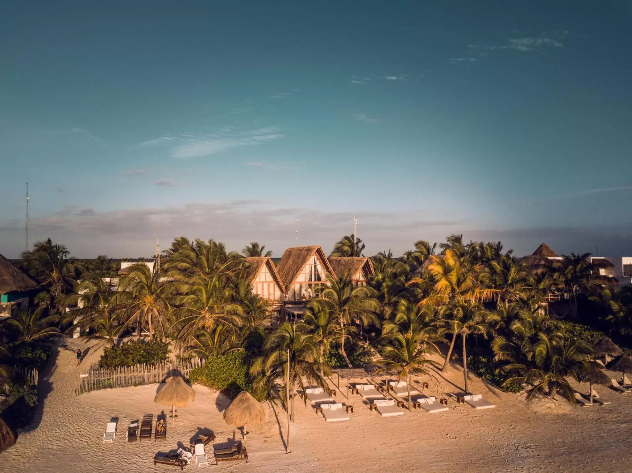 Bird's eye view in La Valise Tulum, Member of Small Luxury Hotels Bird's eye view in La Valise Tulum, Member of Small Luxury Hotels
