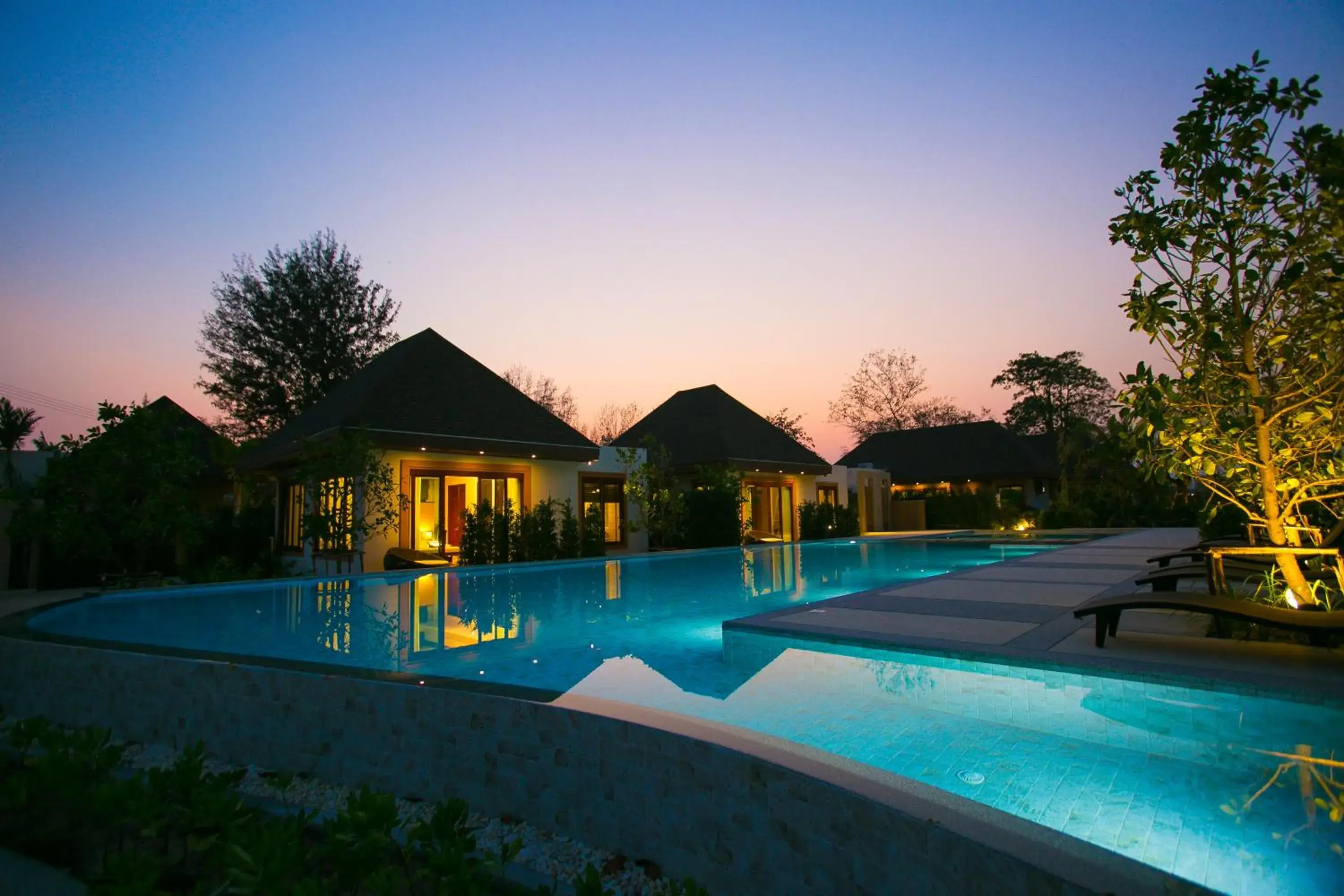 Swimming Pool in Triple Tree Beach Resort