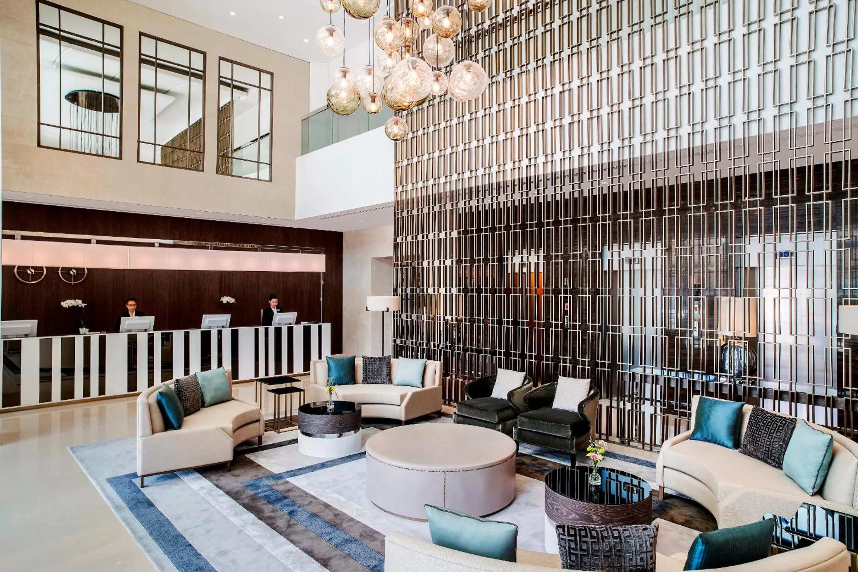 Lobby or reception in Al Maha Arjaan by Rotana