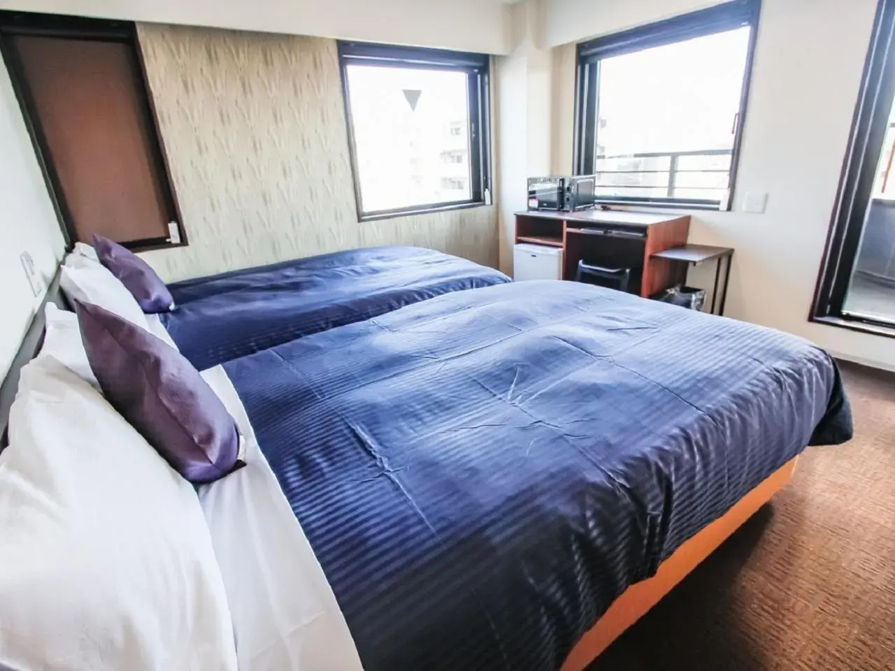 Bed in HOTEL LiVEMAX Kyoto Nijojo-kita