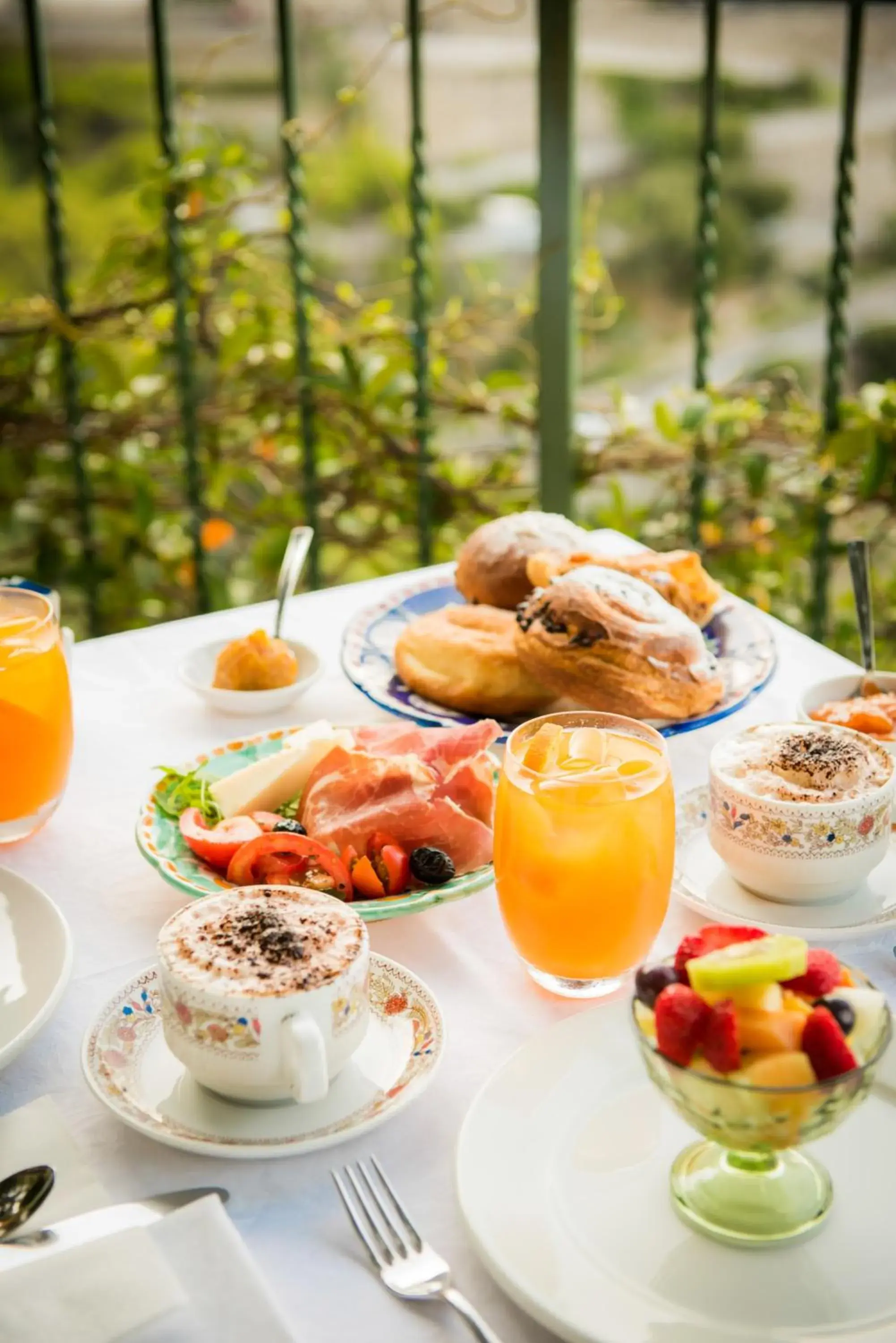 Breakfast, Food in Hotel Pellegrino