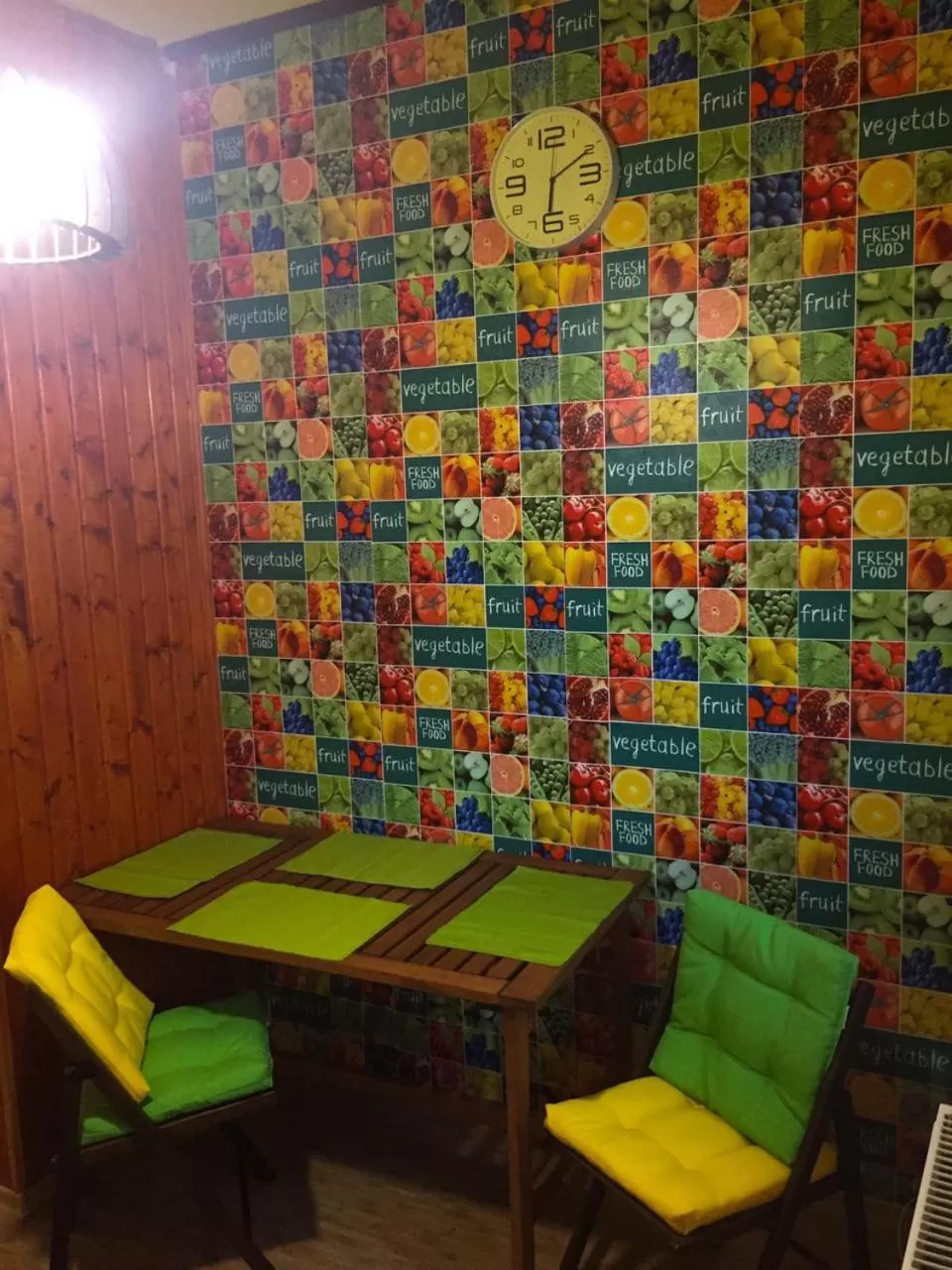 Seating area in Hostel Vokzal