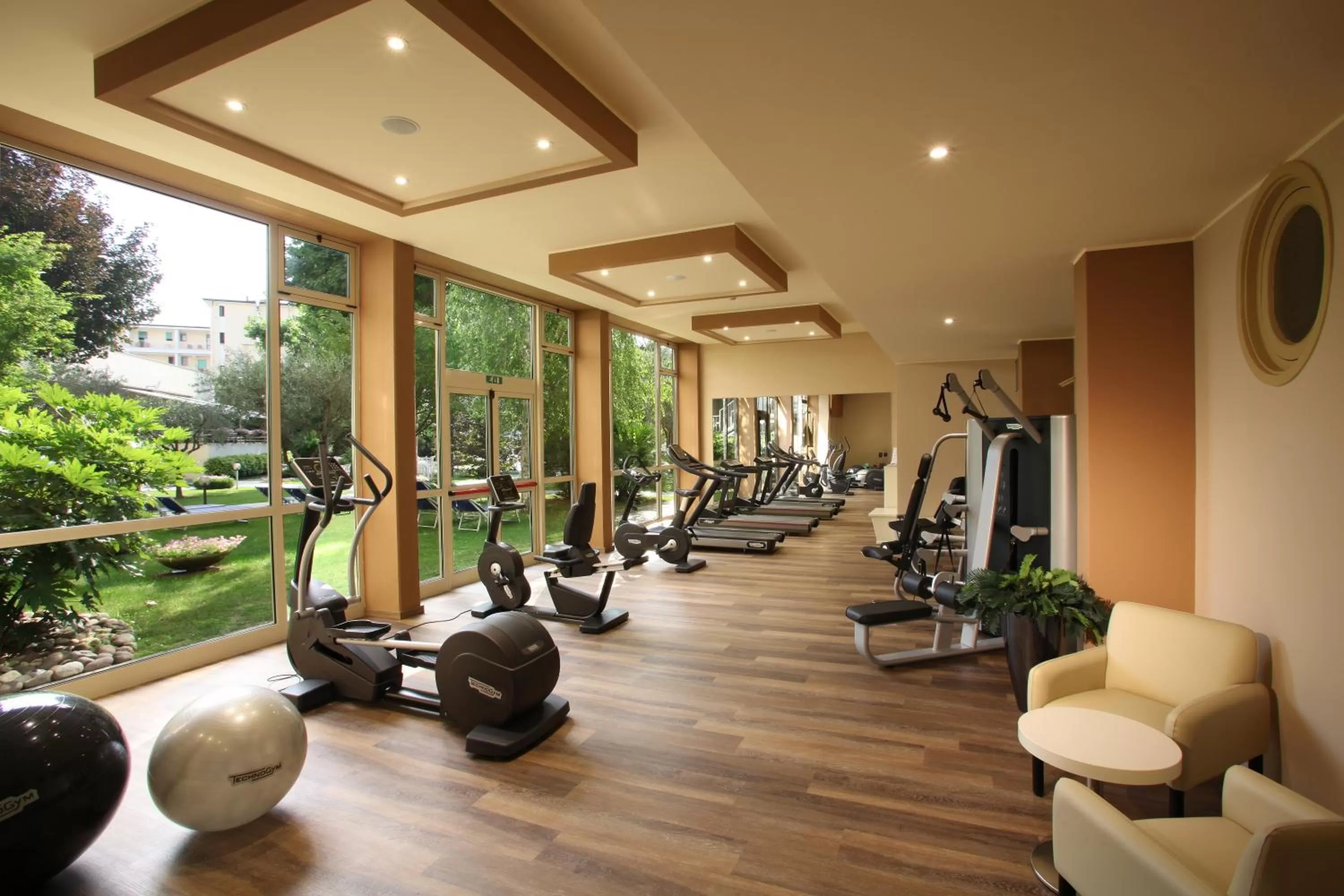 Fitness centre/facilities in Hotel Savoia Thermae & SPA