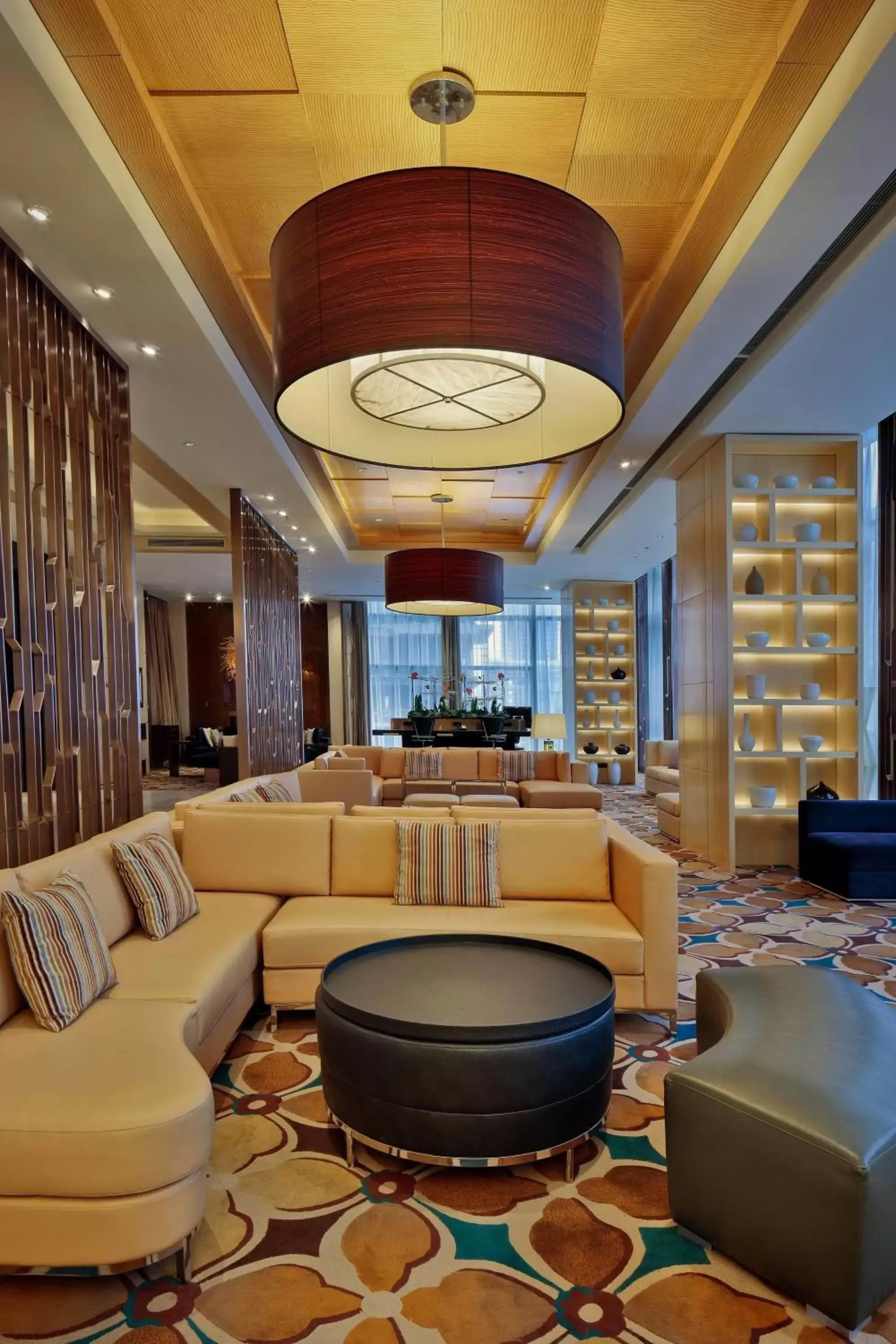Lobby or reception, Lounge/Bar in Courtyard by Marriott Suzhou