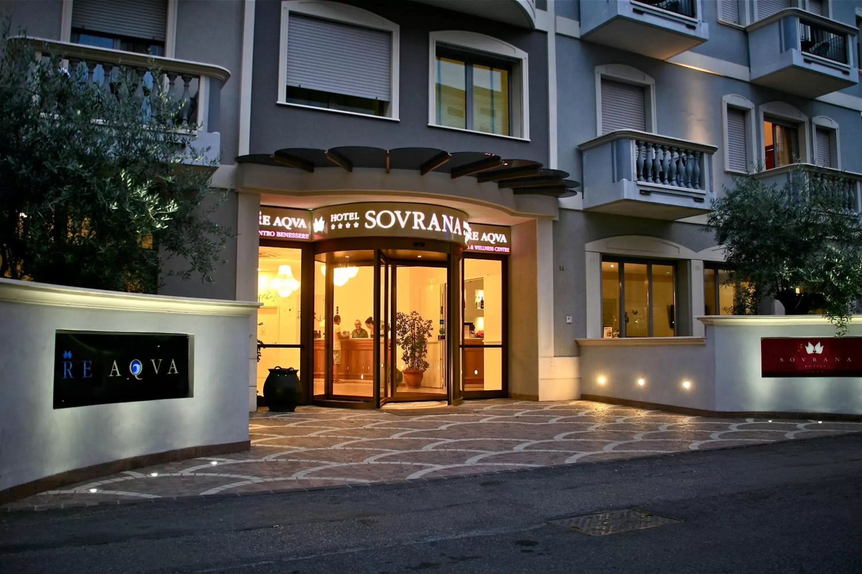 Facade/entrance in Sovrana Hotel & SPA