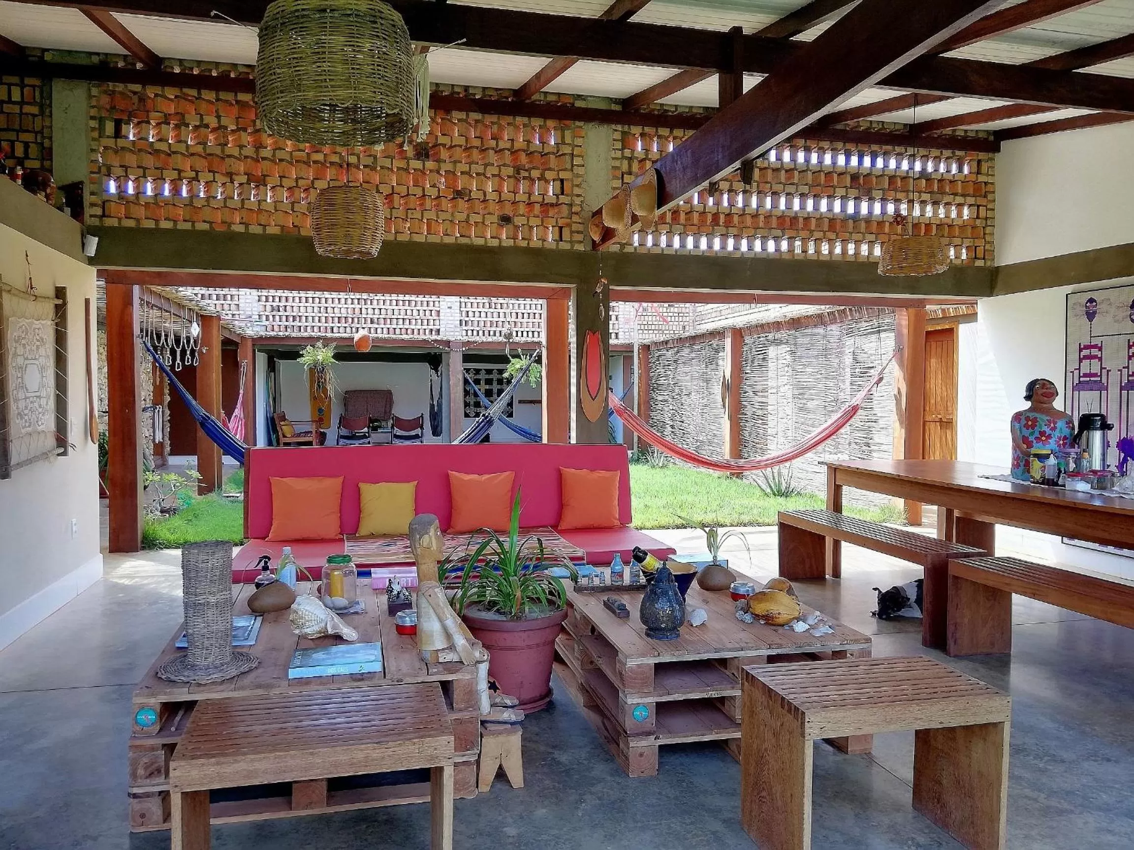 Balcony/Terrace in Pousada Casa de João Kitehouse