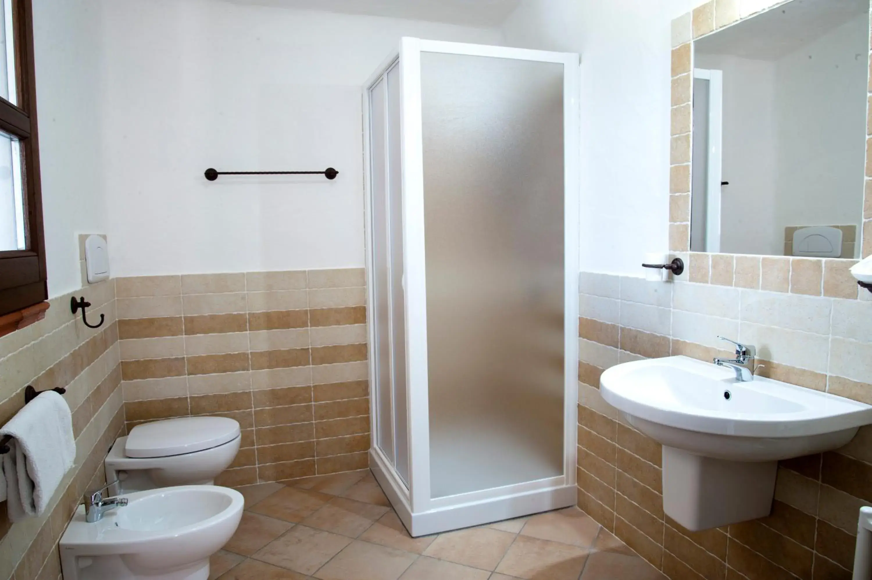 Bathroom in Turismo Rurale Belvedere Pradonos