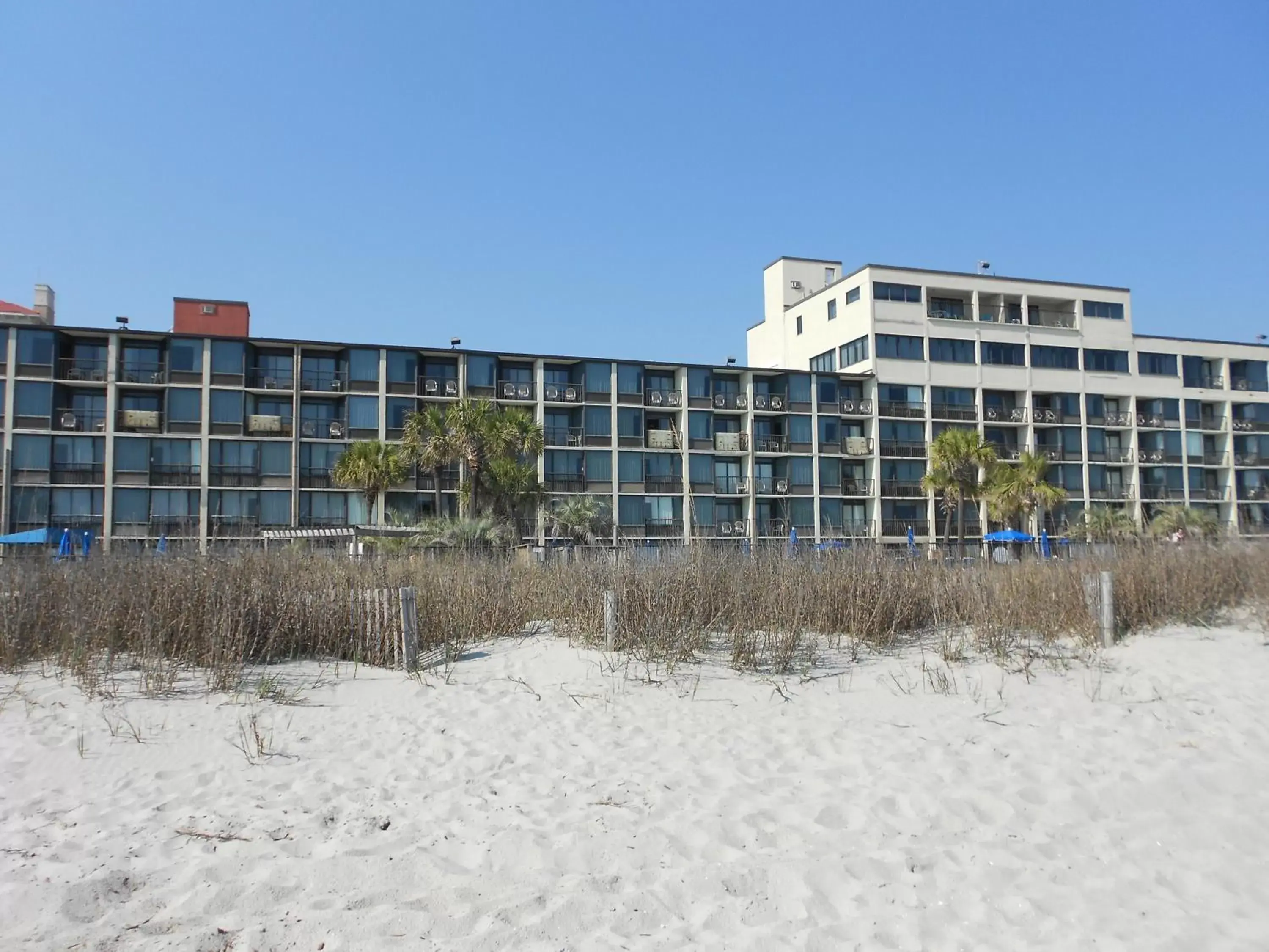 Facade/entrance, Property Building in Ocean Club Resort Myrtle Beach a Ramada by Wyndham