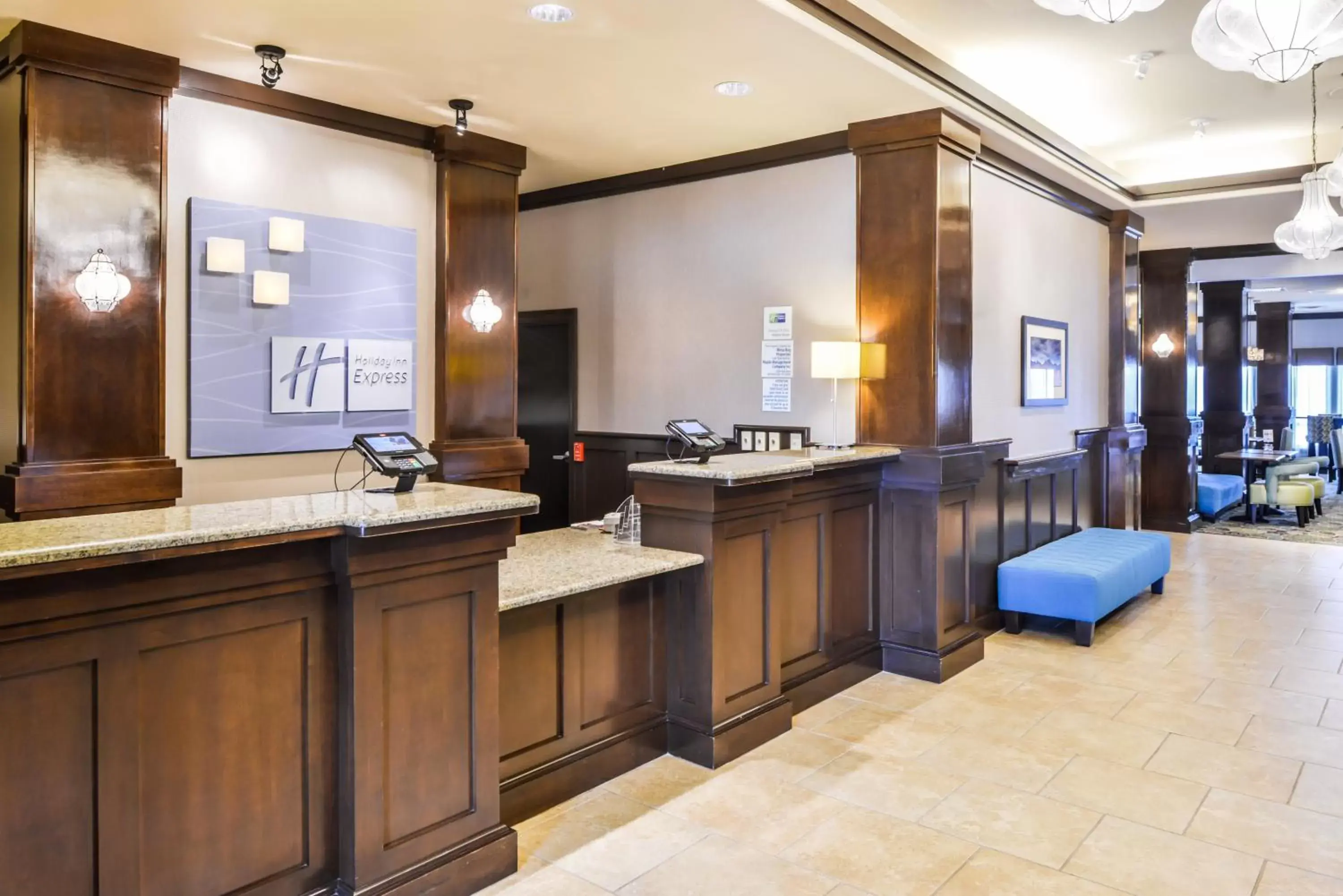 Property building, Lobby/Reception in Holiday Inn Express Hotel & Suites Wichita Falls, an IHG Hotel