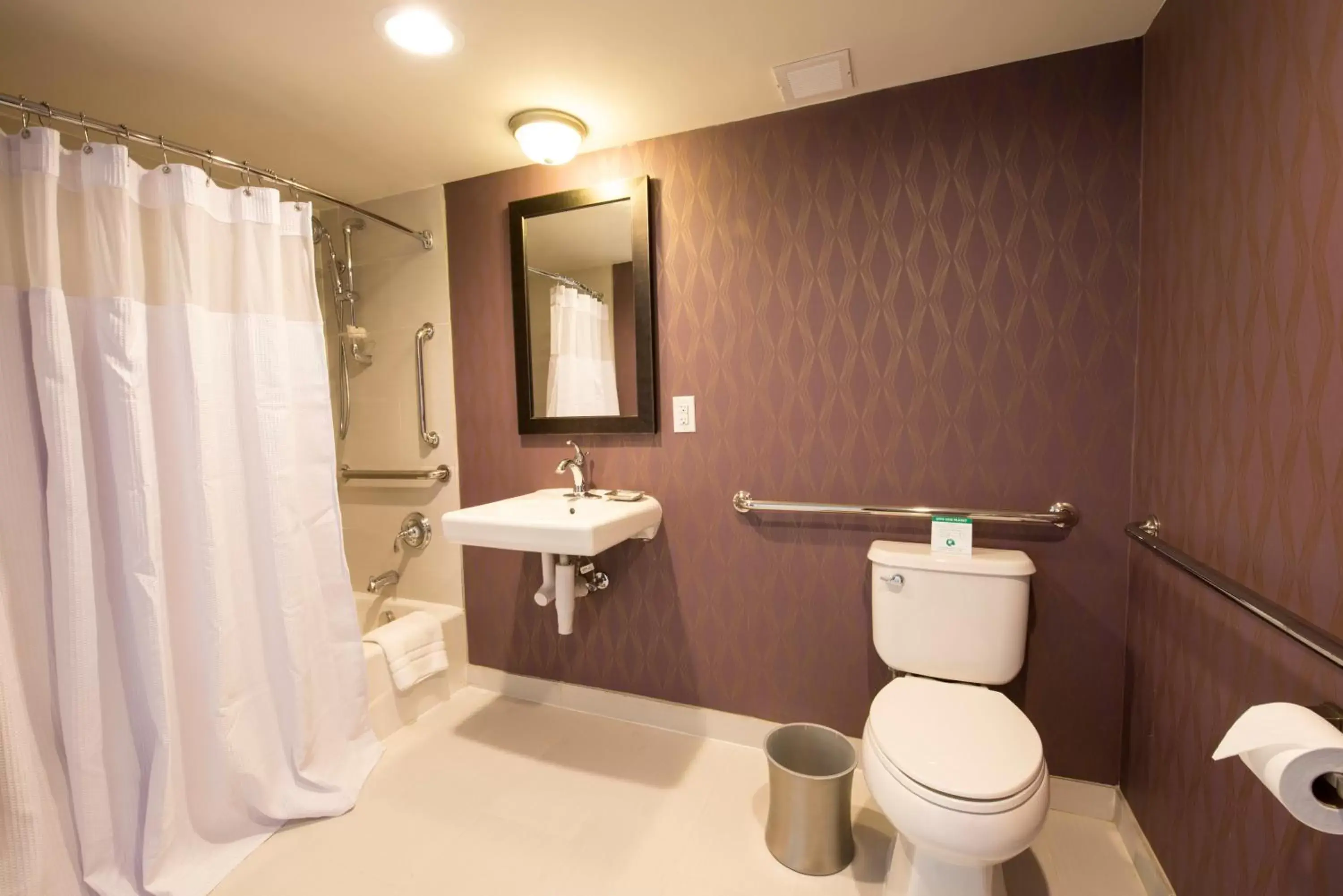 Bathroom in Crowne Plaza Saddle Brook, an IHG Hotel