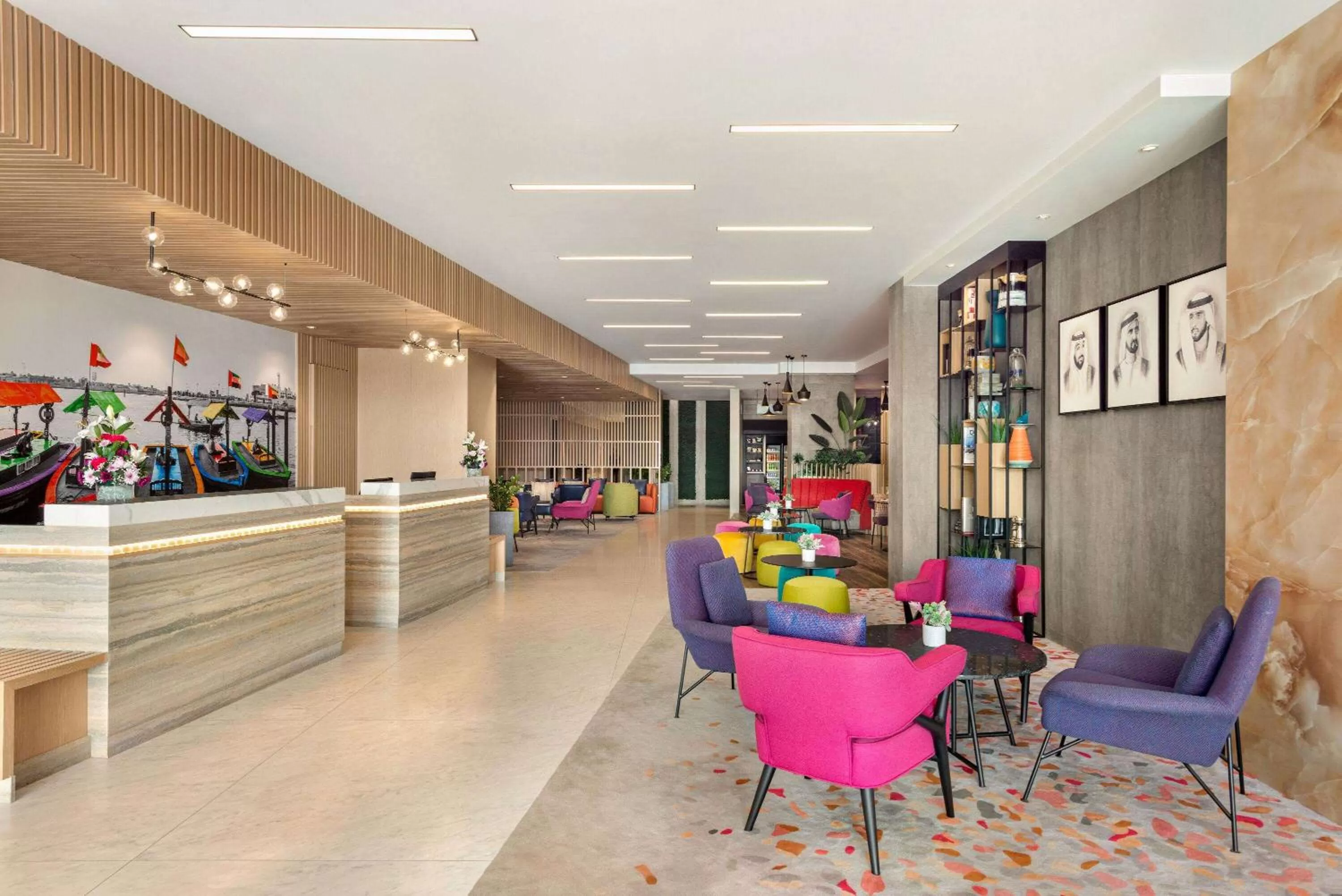 Lobby or reception in La Quinta by Wyndham Dubai Jumeirah