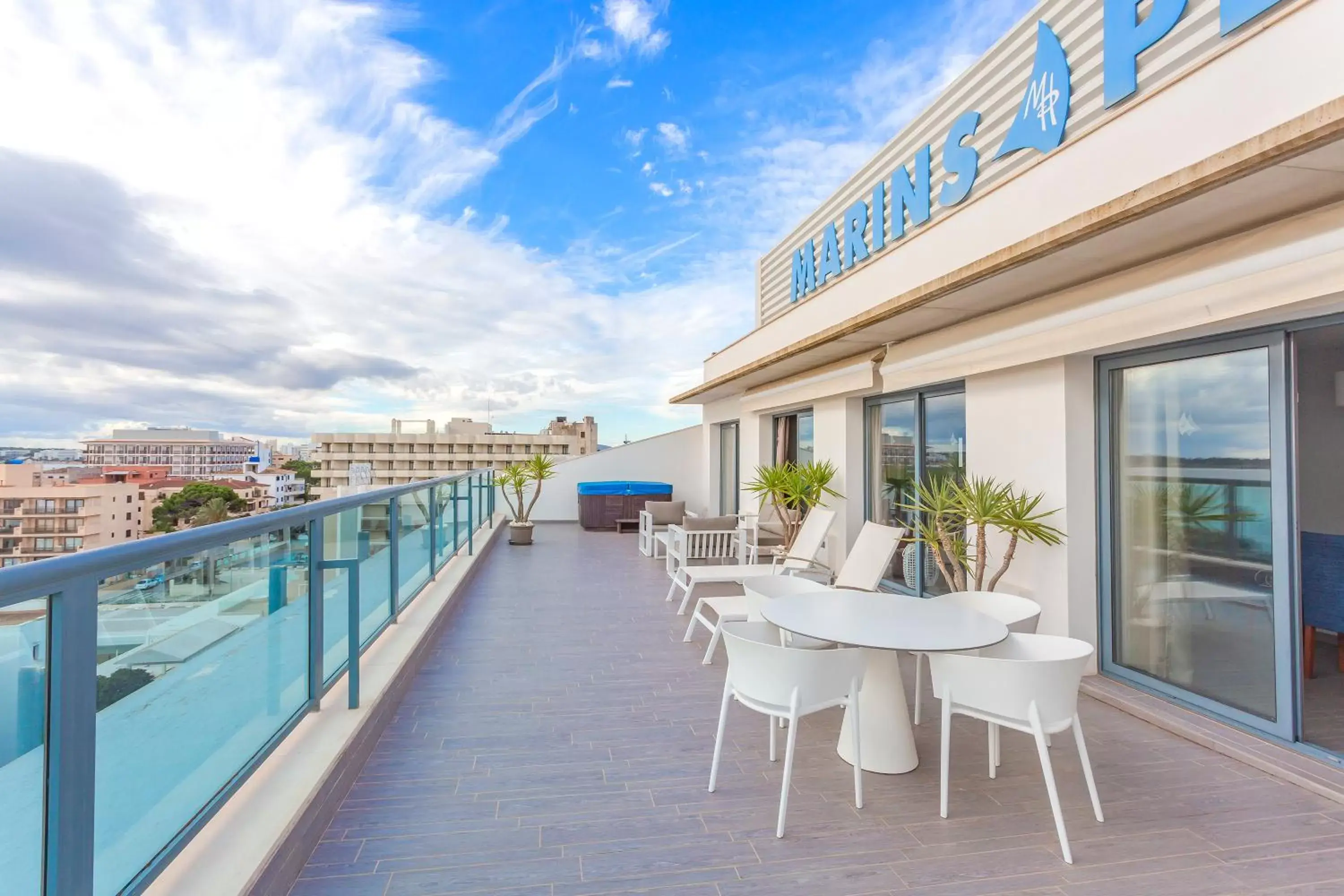 Balcony/Terrace in Marins Suites - Adults Only Hotel