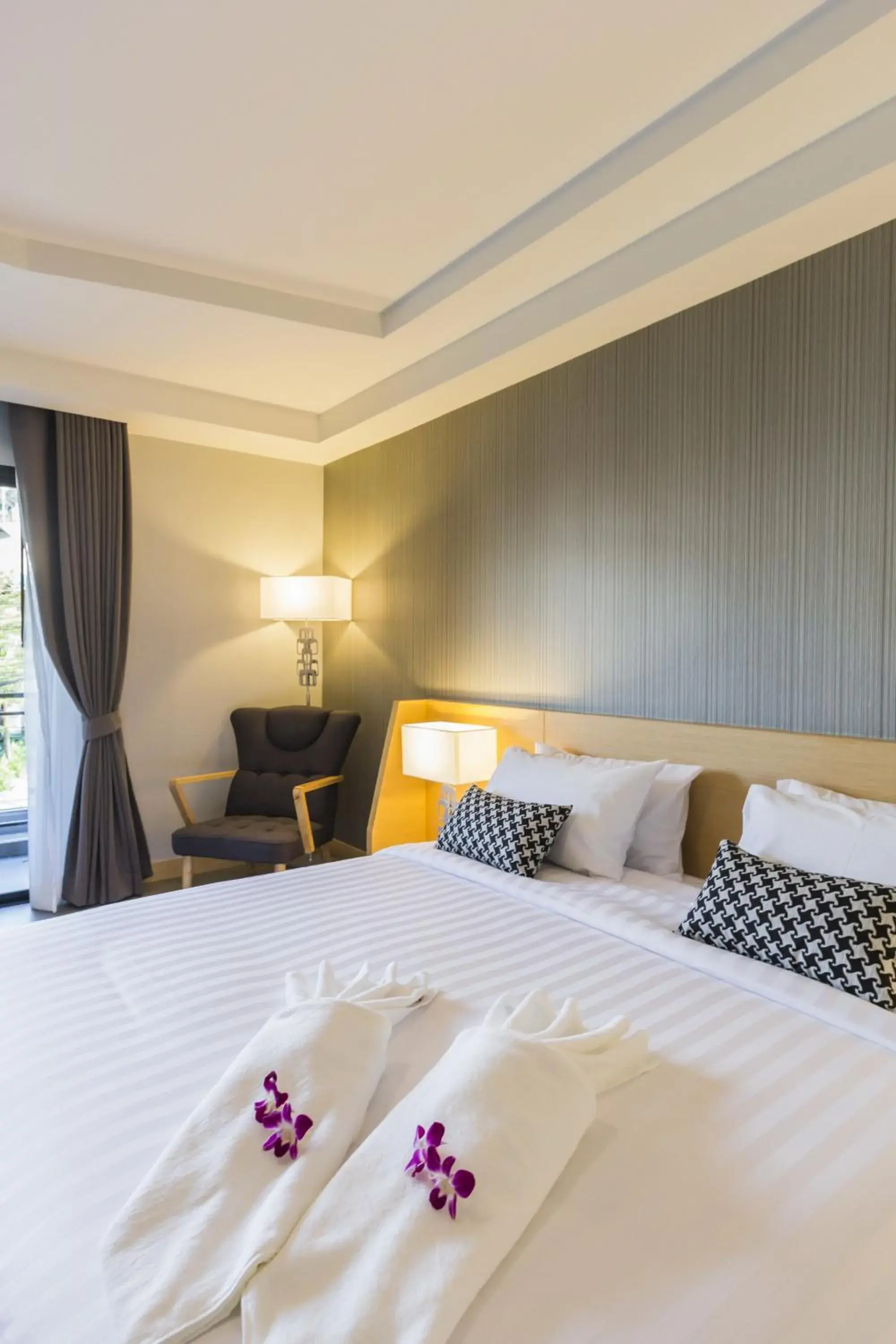 Bed in The Capuchin Hotel Krabi, Ao Nang Beach - SHA Plus