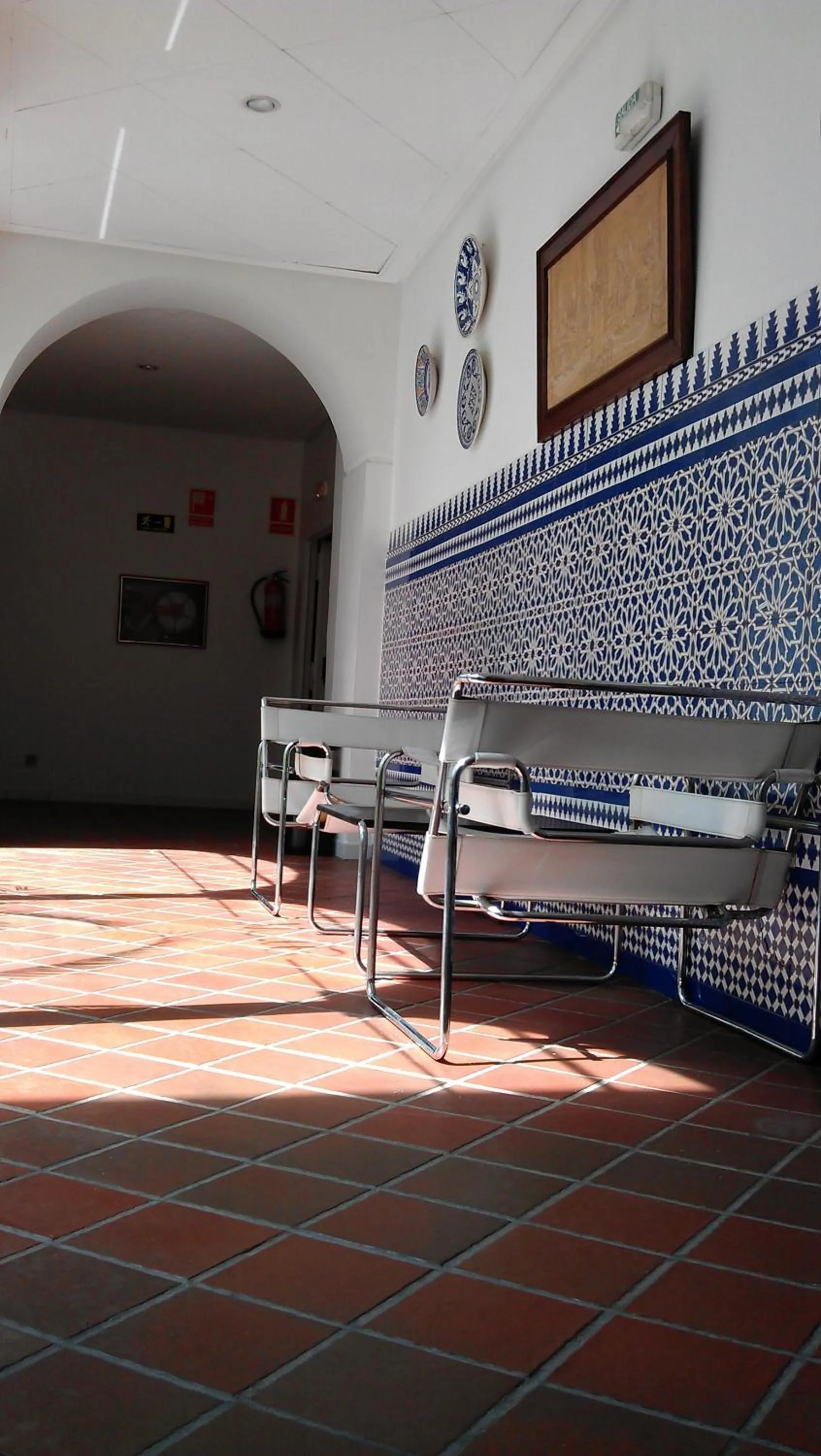 Decorative detail in Hotel Maestre