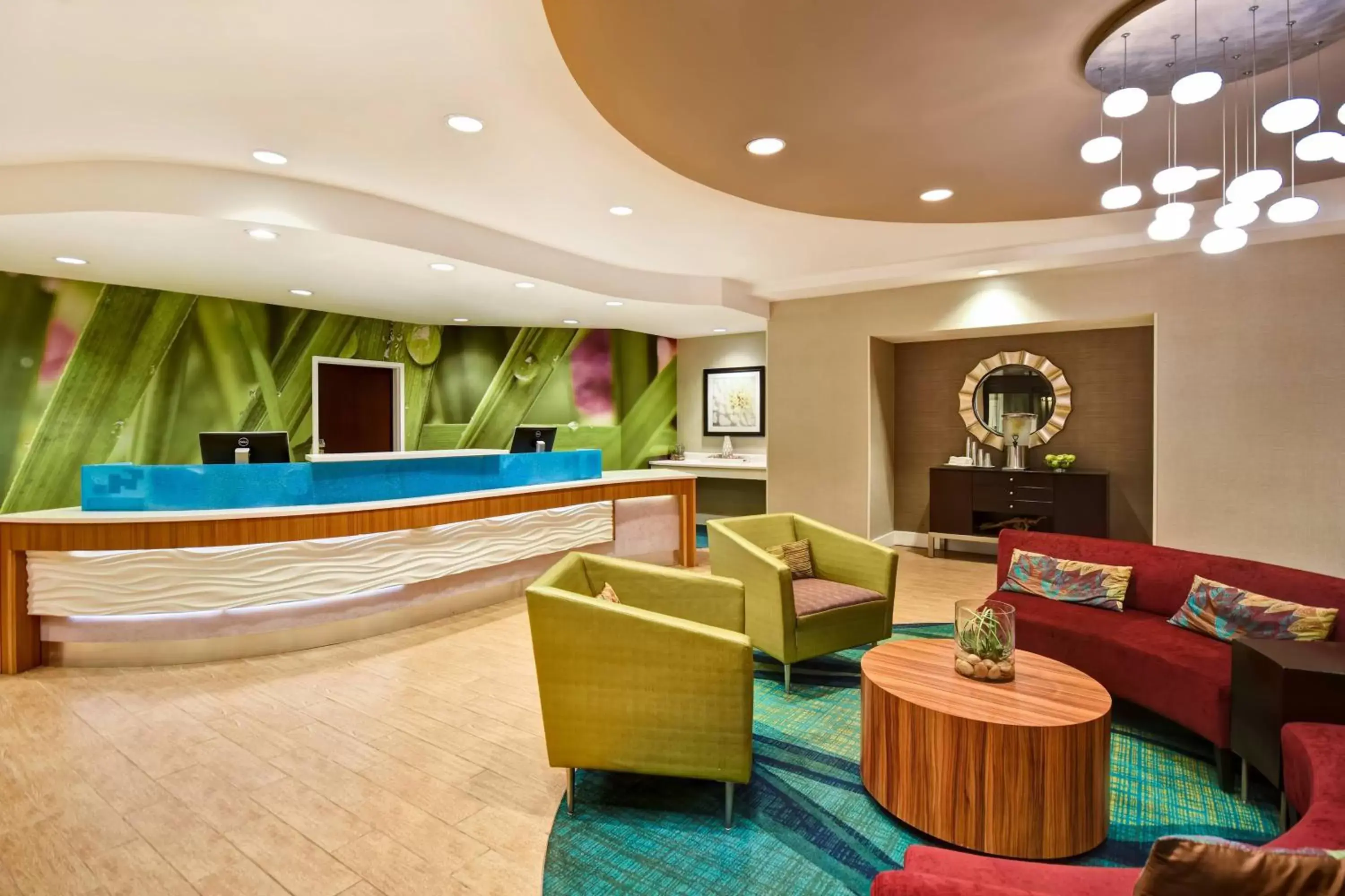Lobby or reception, Lobby/Reception in SpringHill Suites by Marriott Baltimore BWI Airport