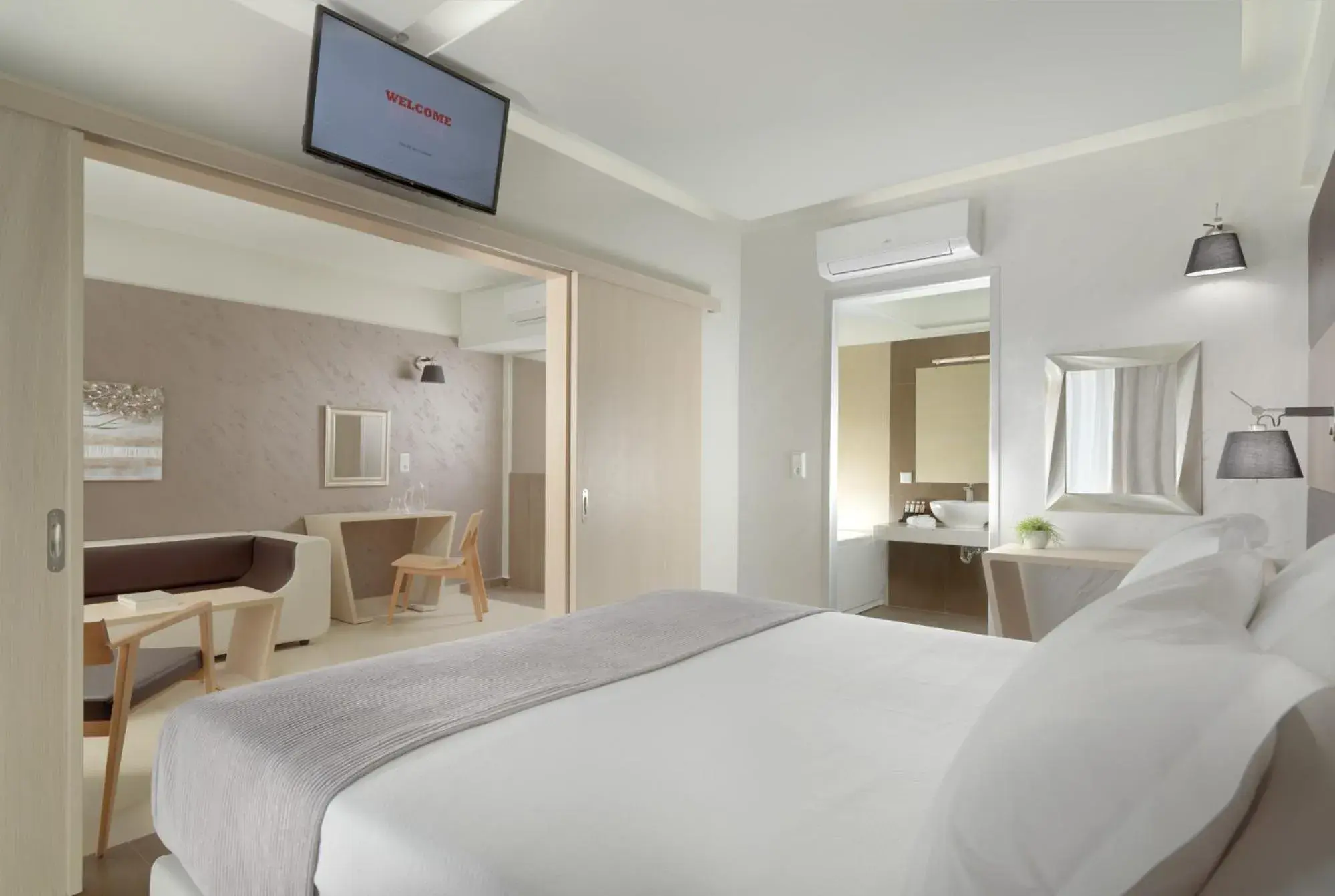 Bedroom, Bed in Melrose Rethymno by Mage Hotels Bedroom, Bed in Melrose Rethymno by Mage Hotels