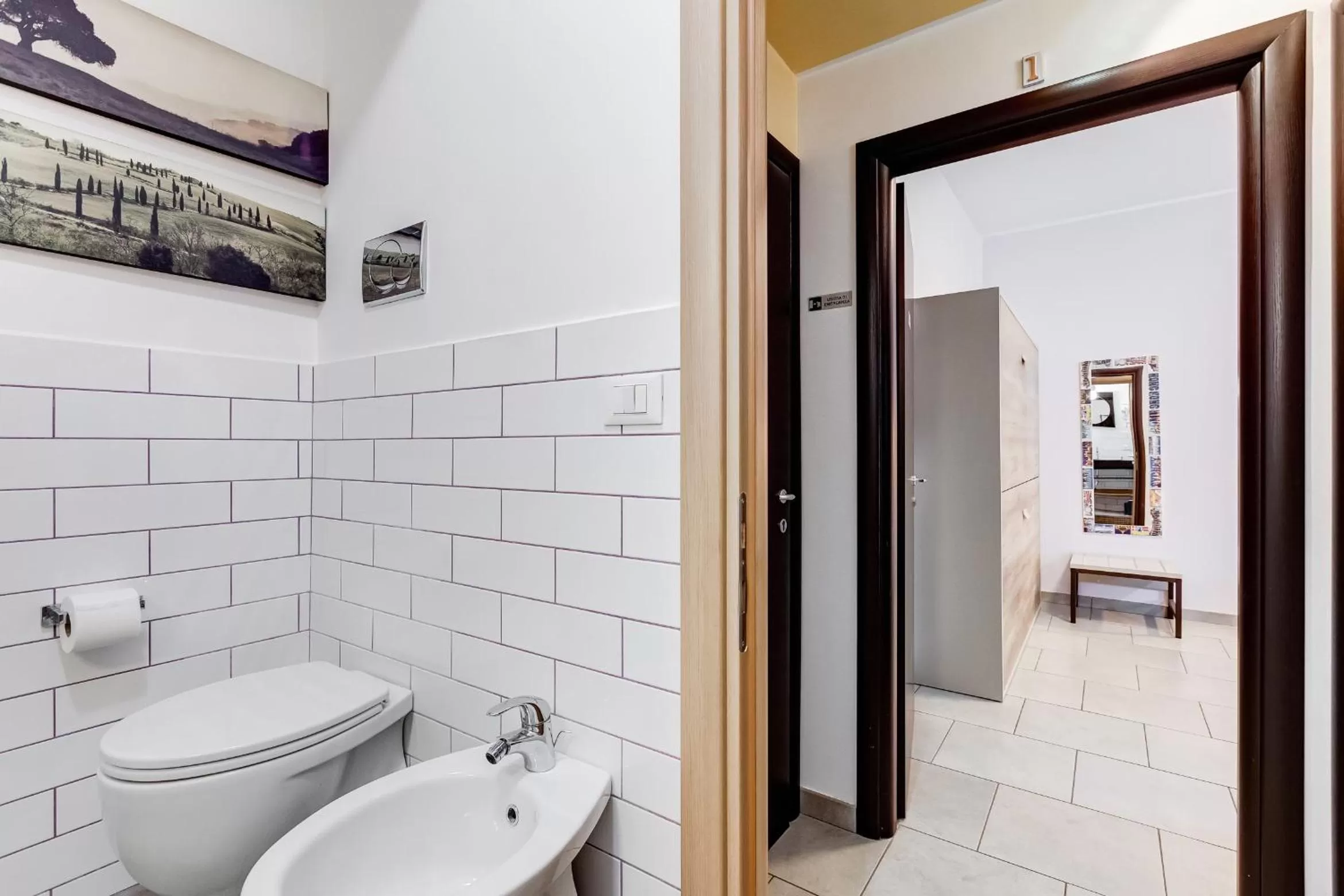 Bathroom in B&B Casa Der Poeta